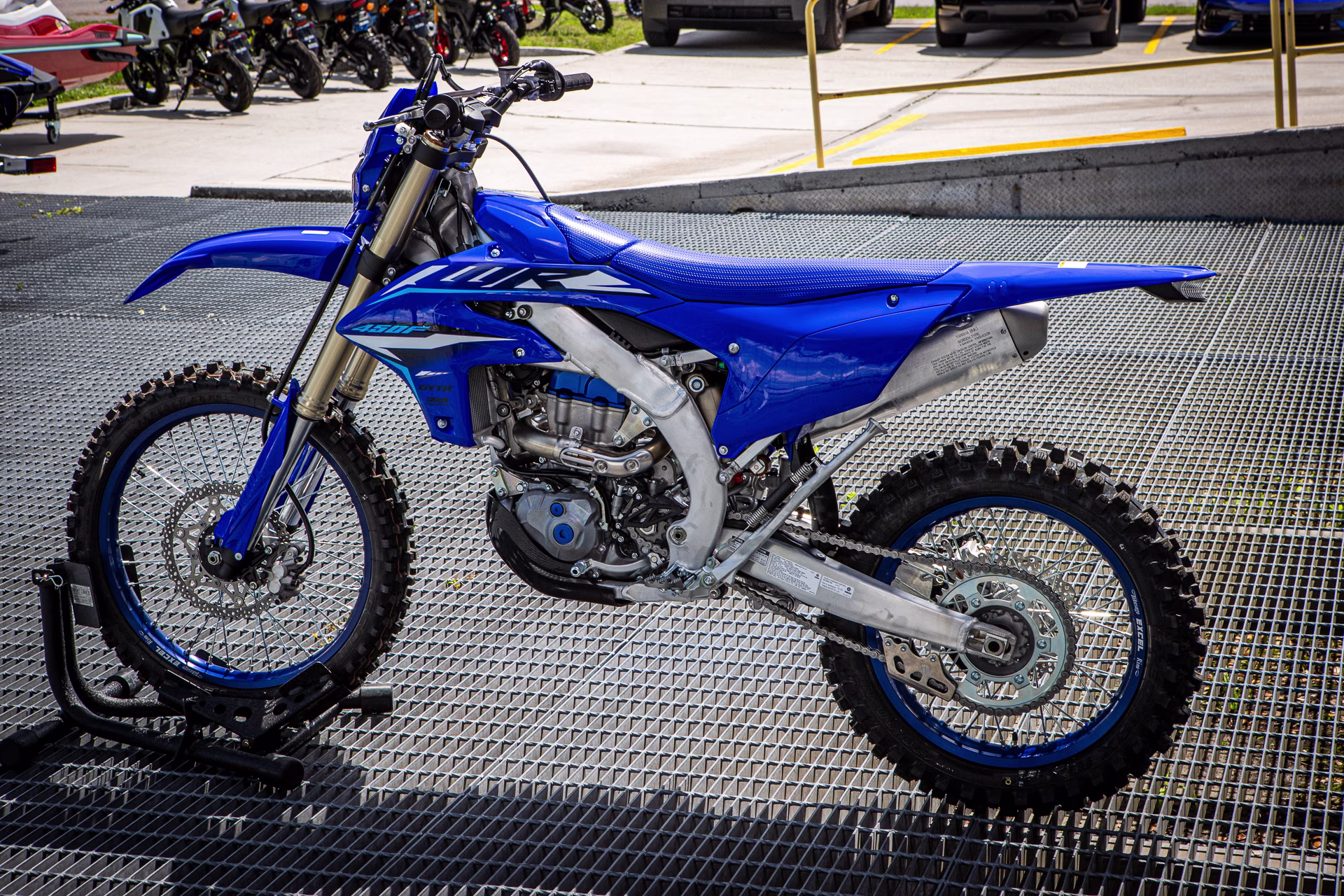 2026 Blue Yamaha WR450F Motorcycle