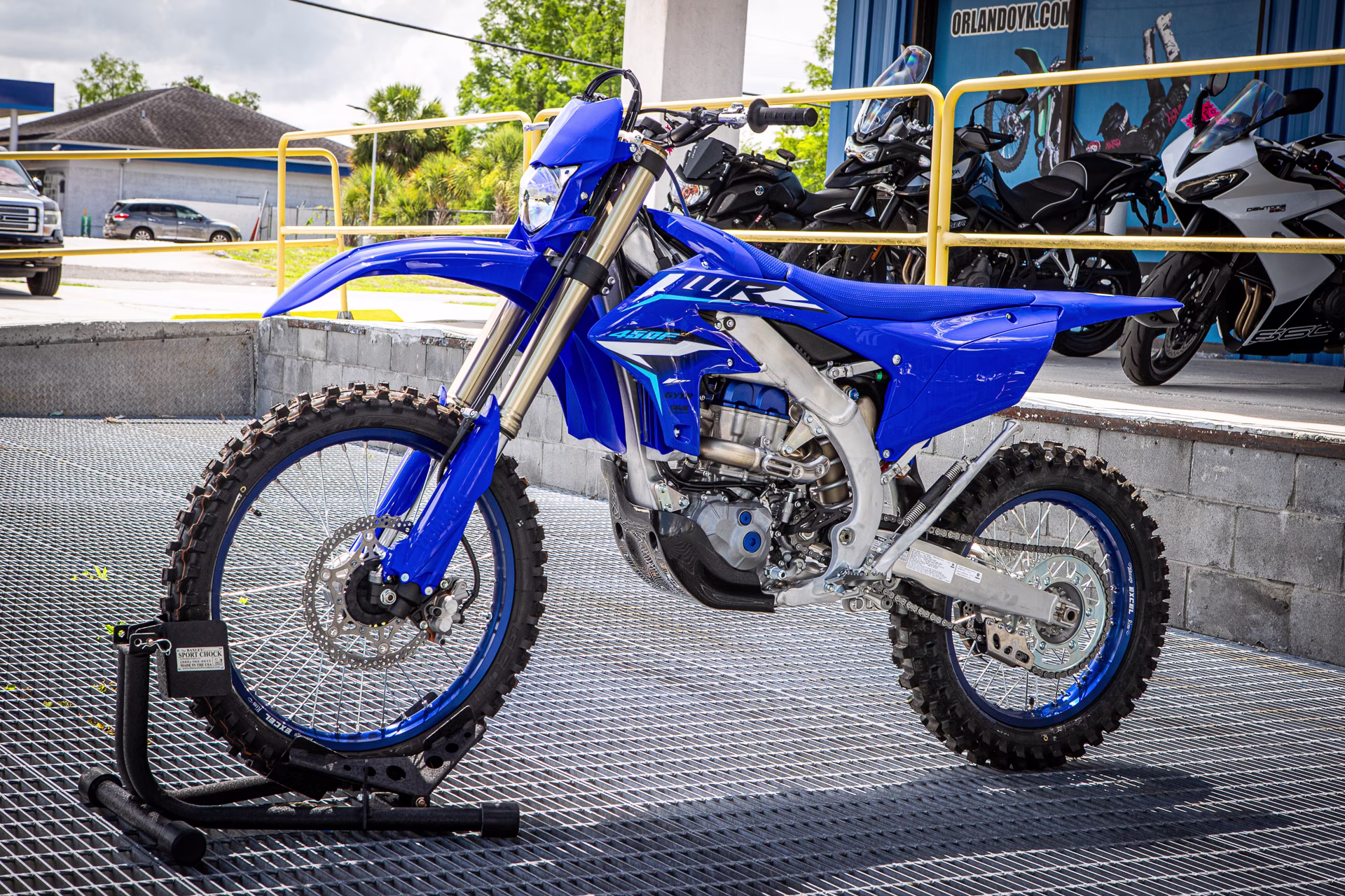 2026 Blue Yamaha WR450F Motorcycle