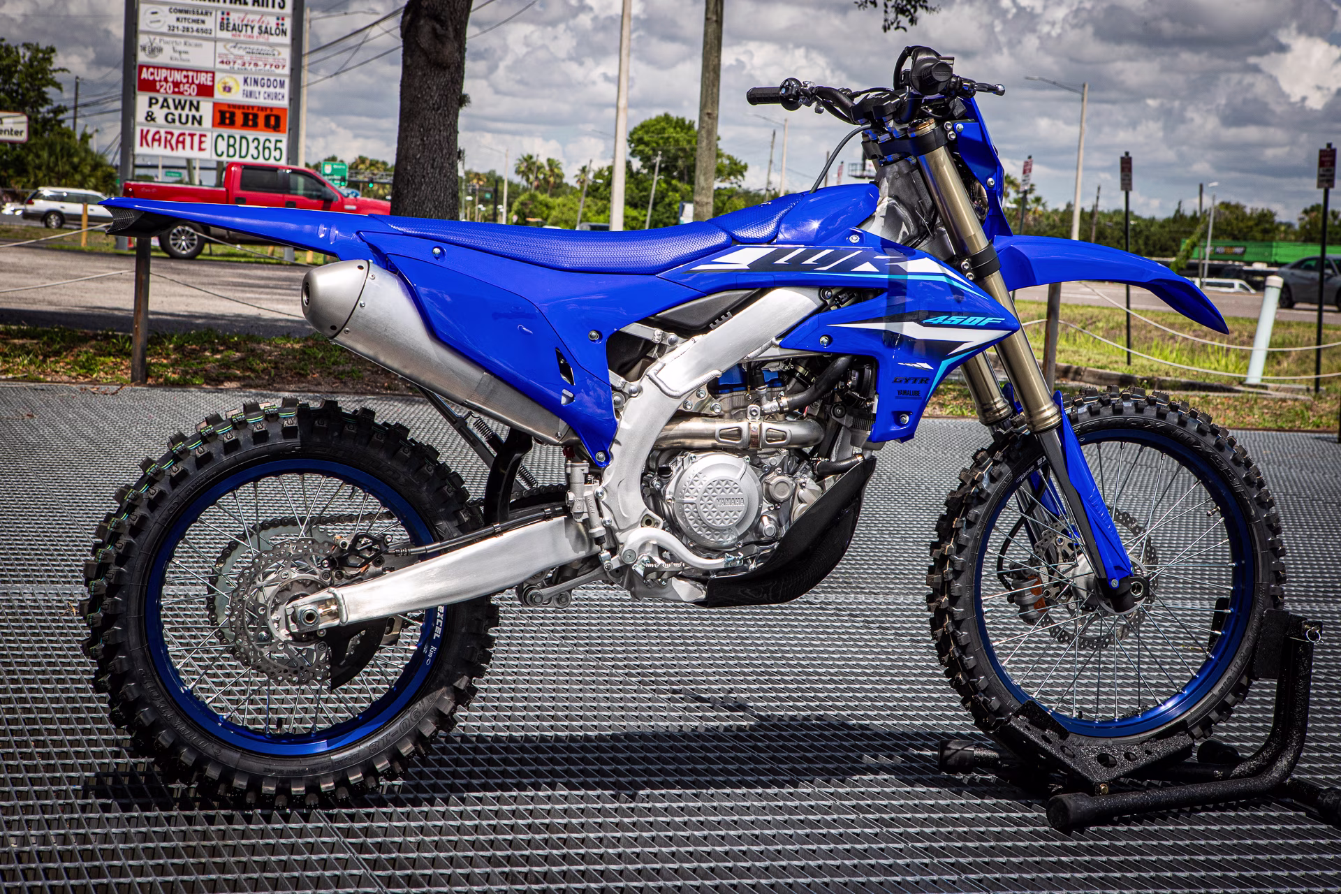 2026 Blue Yamaha WR450F Motorcycle