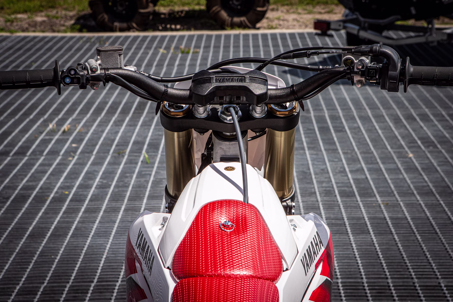 2026 Red Yamaha YZ450F Motorcycle