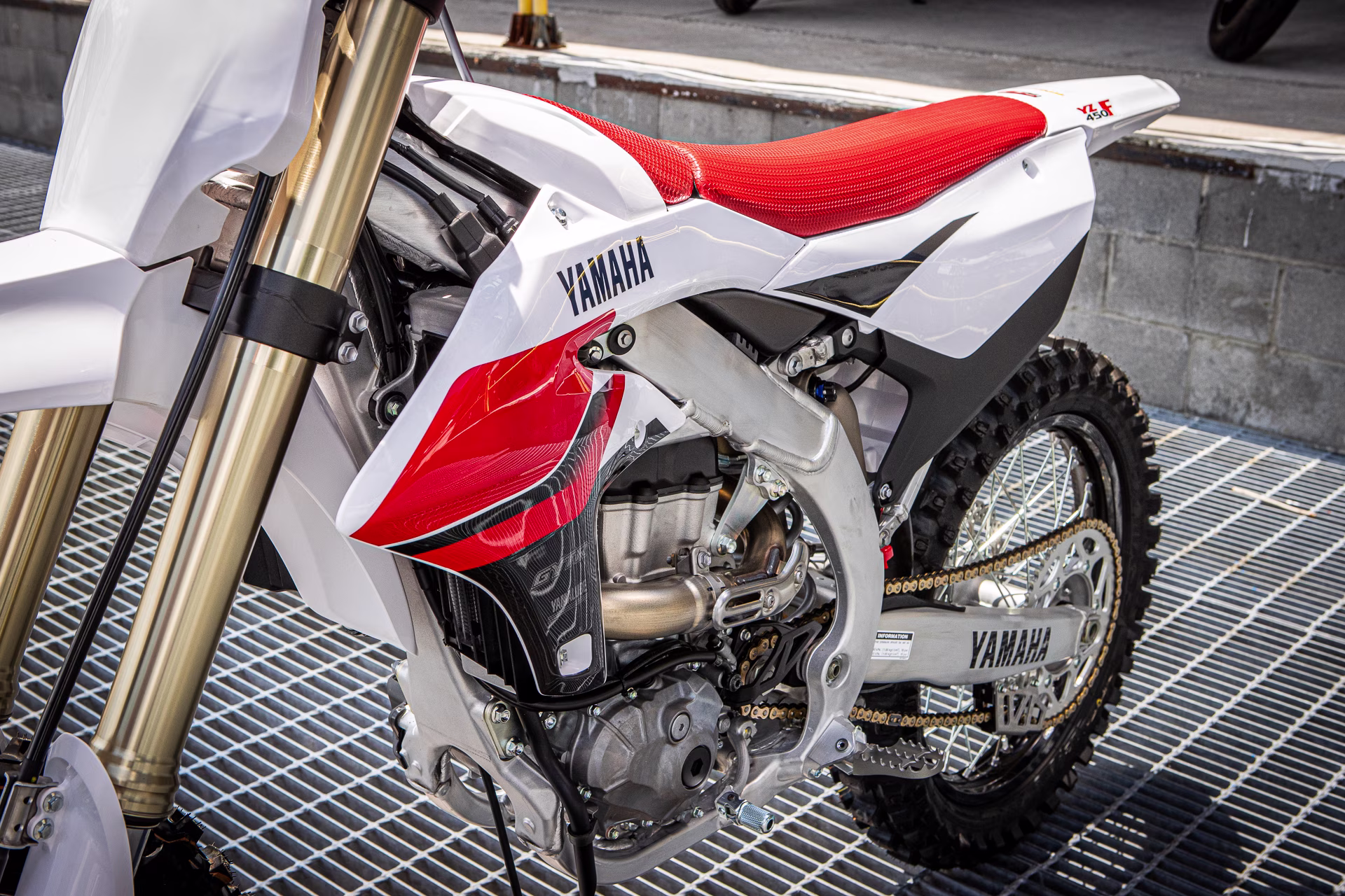 2026 Red Yamaha YZ450F Motorcycle