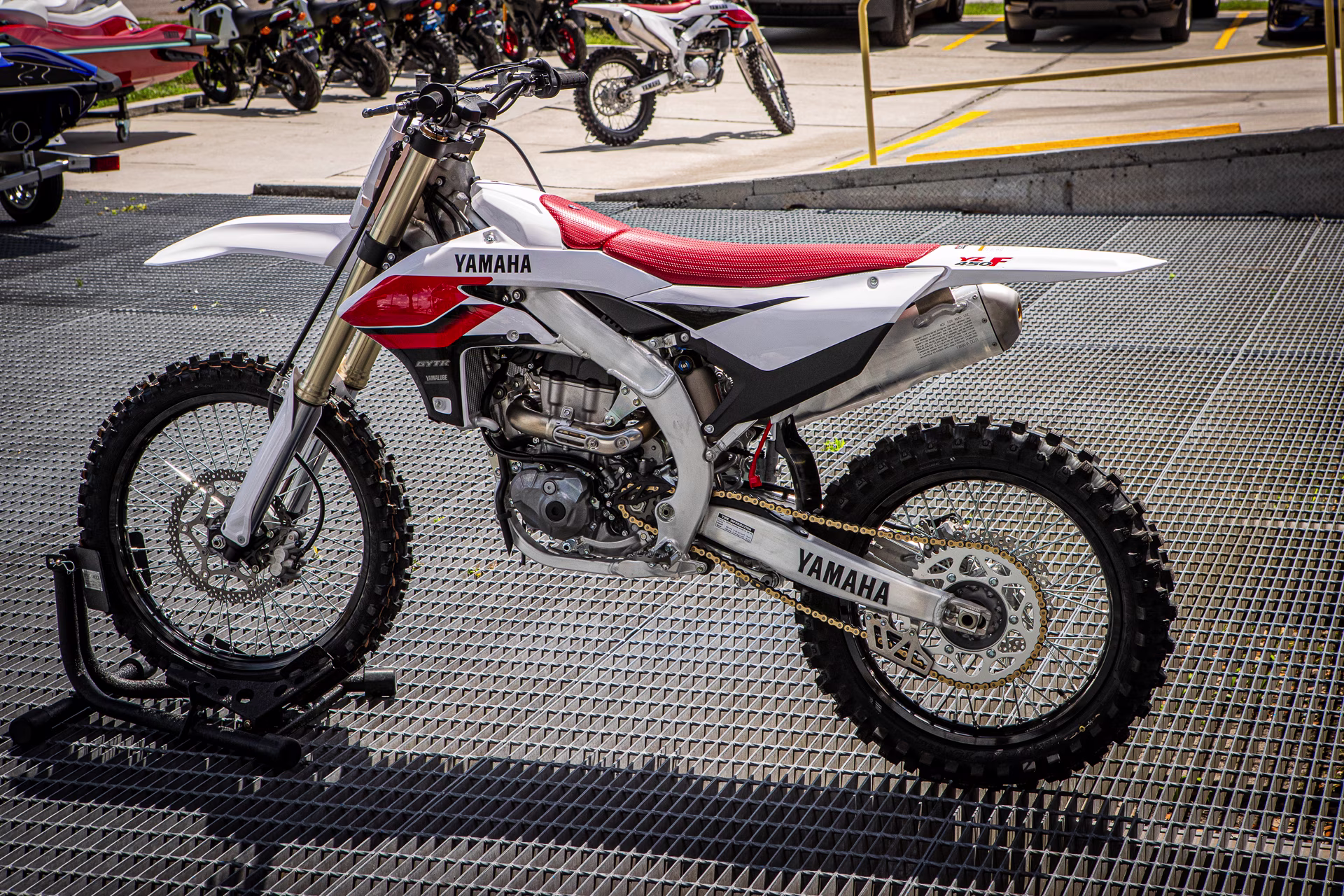 2026 Red Yamaha YZ450F Motorcycle