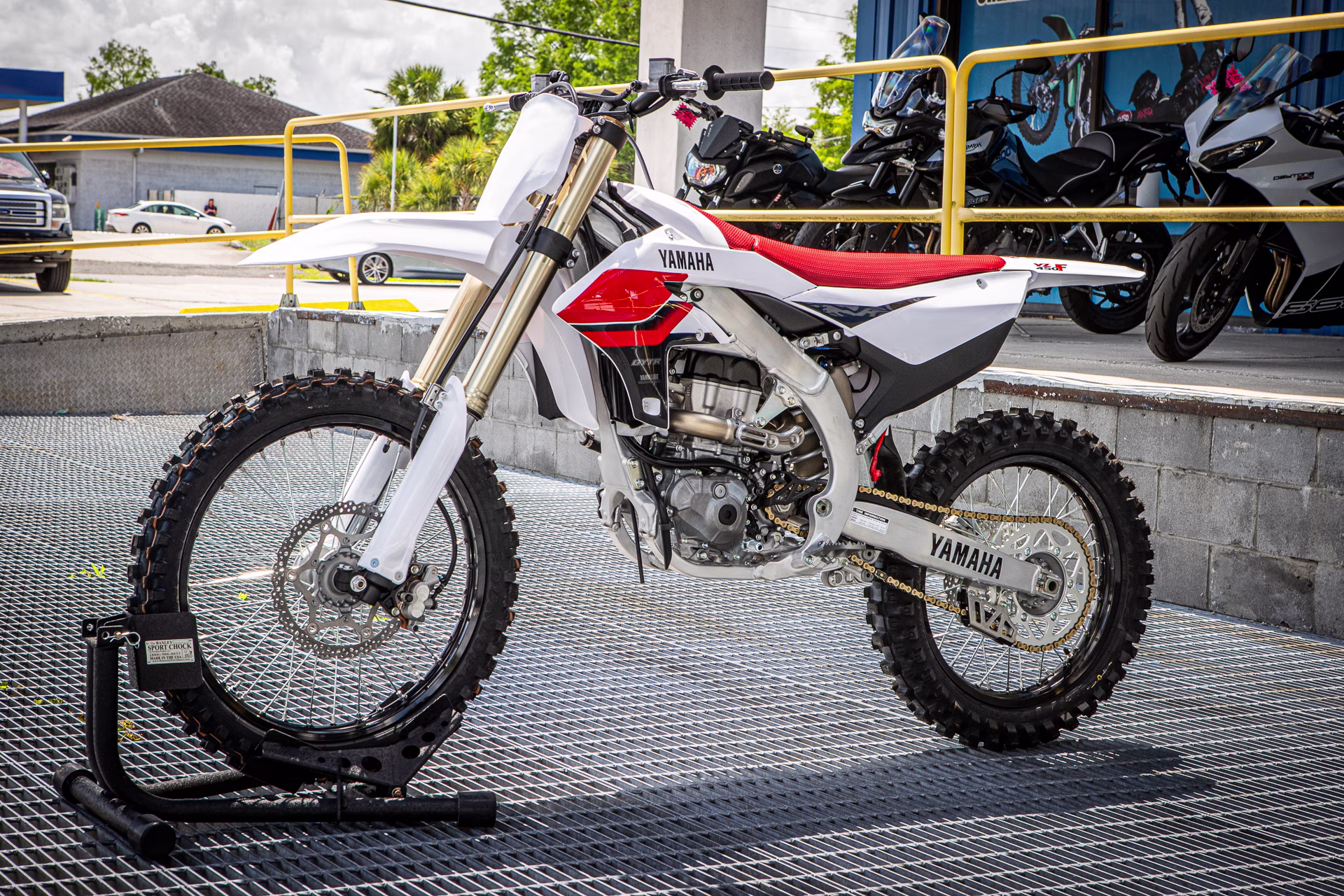 2026 Red Yamaha YZ450F Motorcycle
