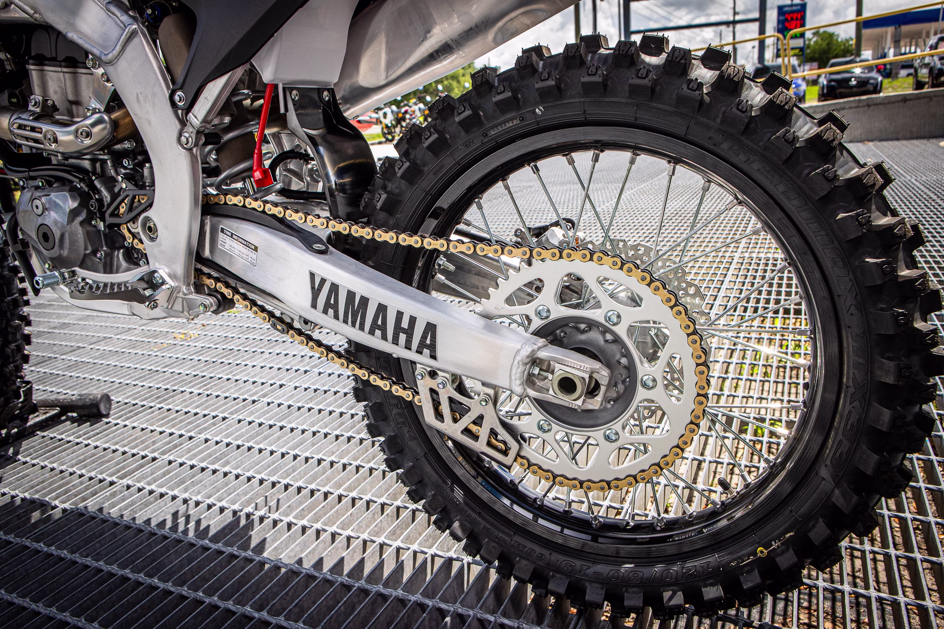 2026 Red Yamaha YZ450F Motorcycle