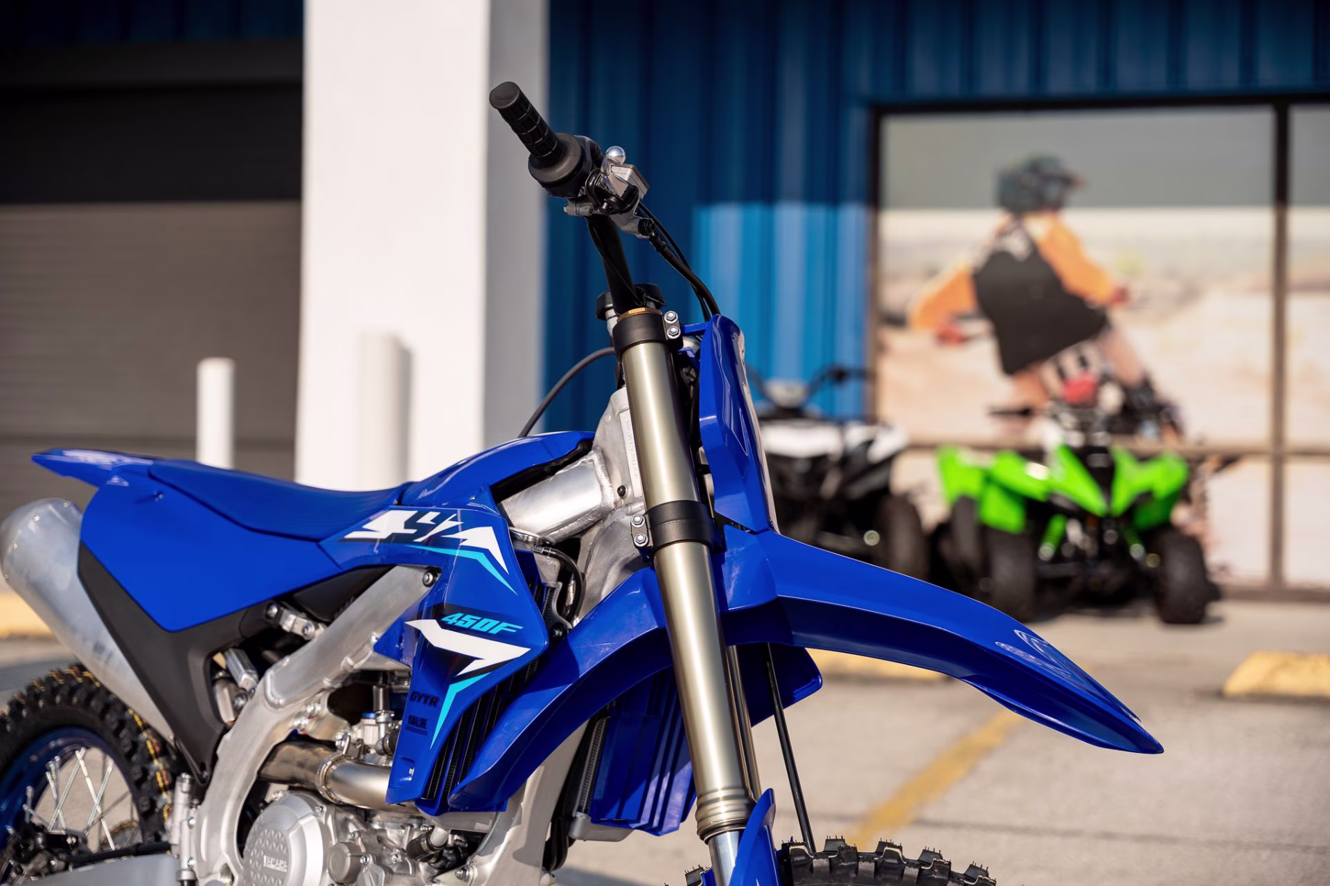 2026 Team Yamaha Blue Yamaha YZ450F Motorcycle