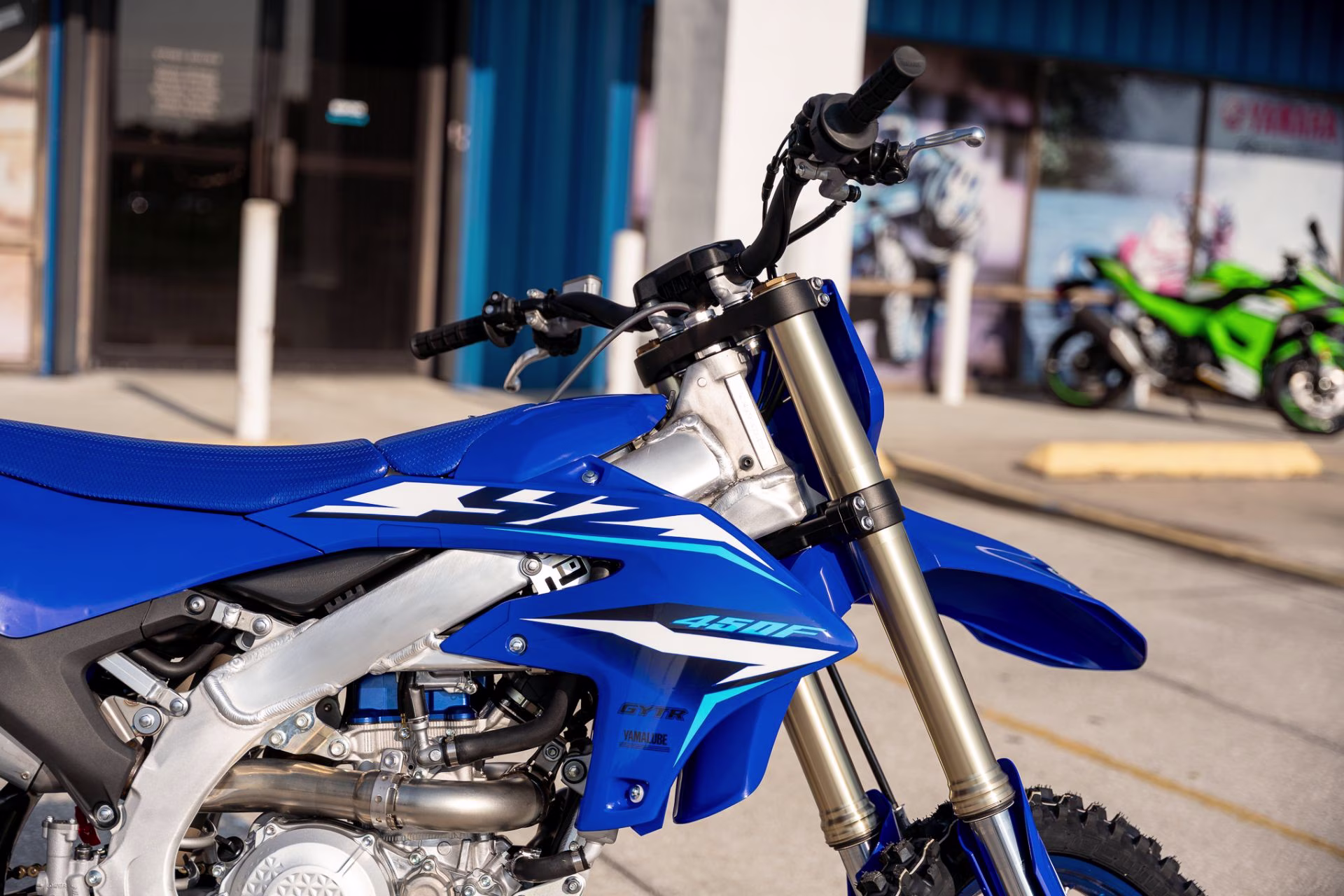 2026 Team Yamaha Blue Yamaha YZ450F Motorcycle