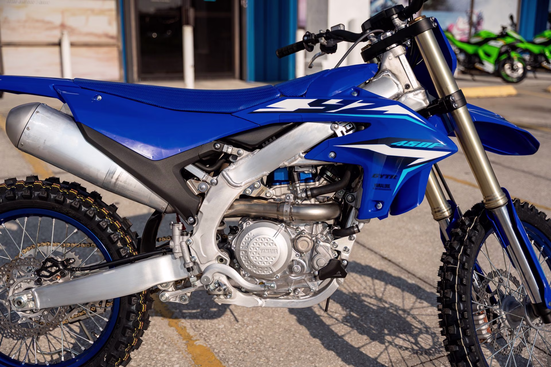 2026 Team Yamaha Blue Yamaha YZ450F Motorcycle