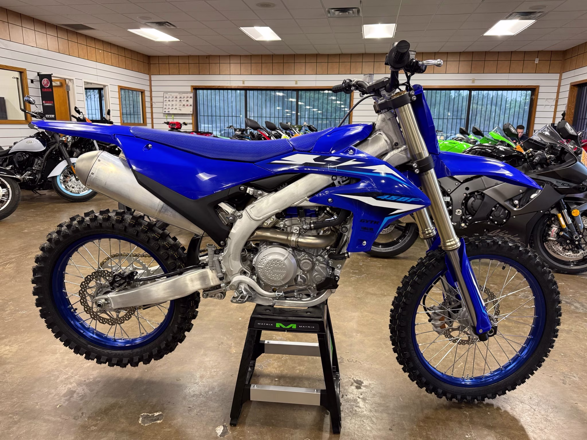 2026 Team Yamaha Blue Yamaha YZ450F Motorcycle