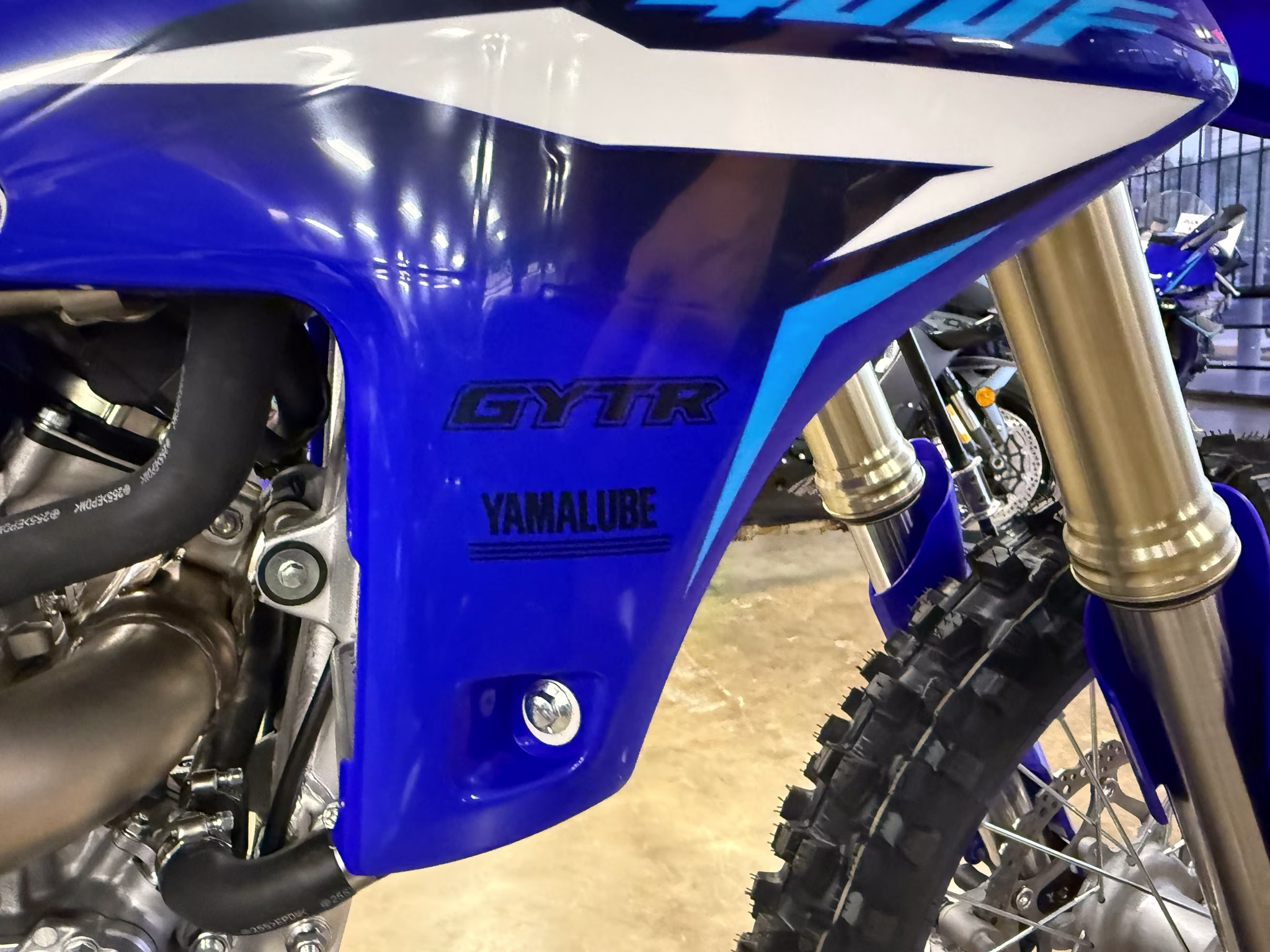 2026 Team Yamaha Blue Yamaha YZ450F Motorcycle