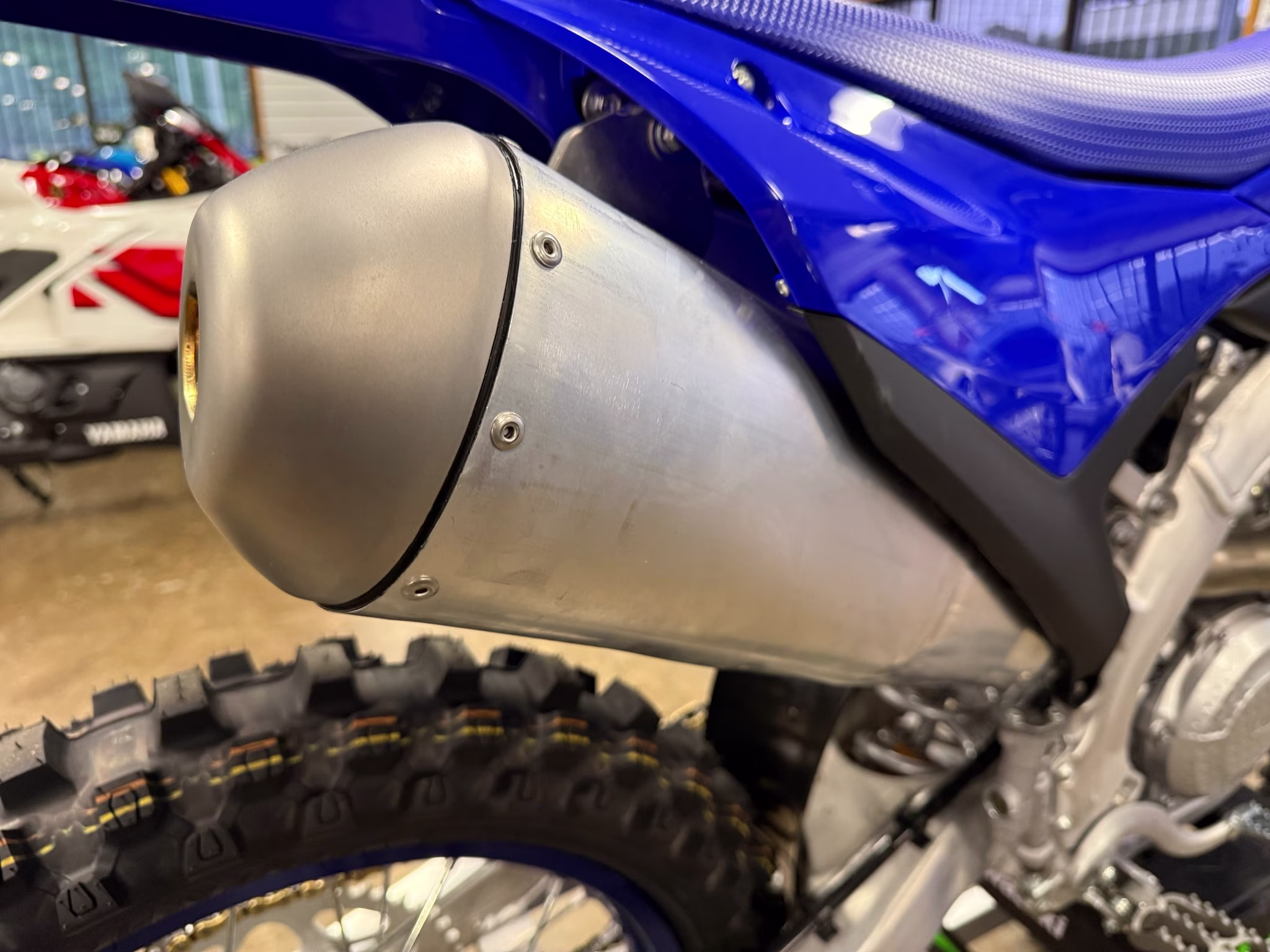 2026 Team Yamaha Blue Yamaha YZ450F Motorcycle