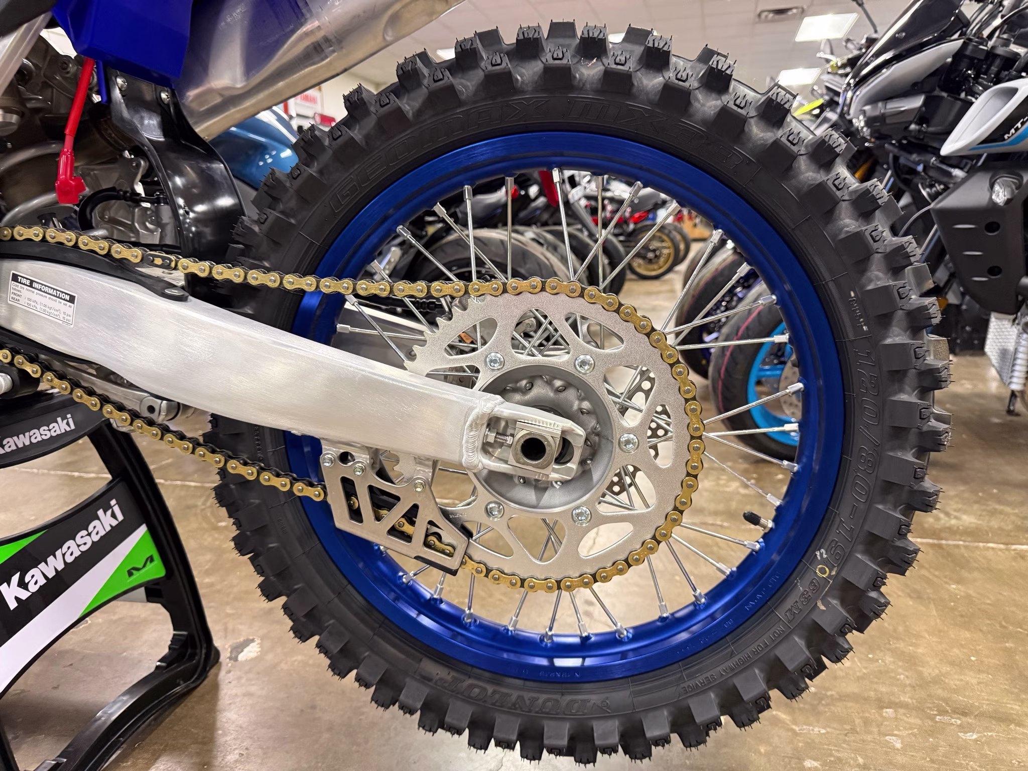 2026 Team Yamaha Blue Yamaha YZ450F Motorcycle