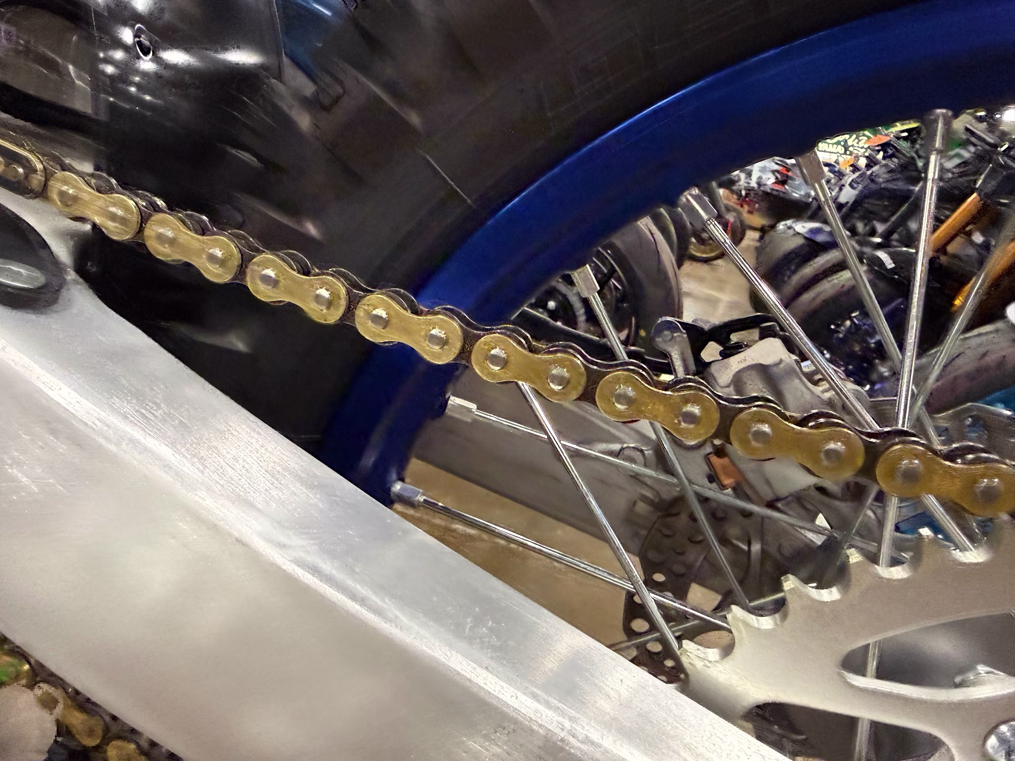 2026 Team Yamaha Blue Yamaha YZ450F Motorcycle