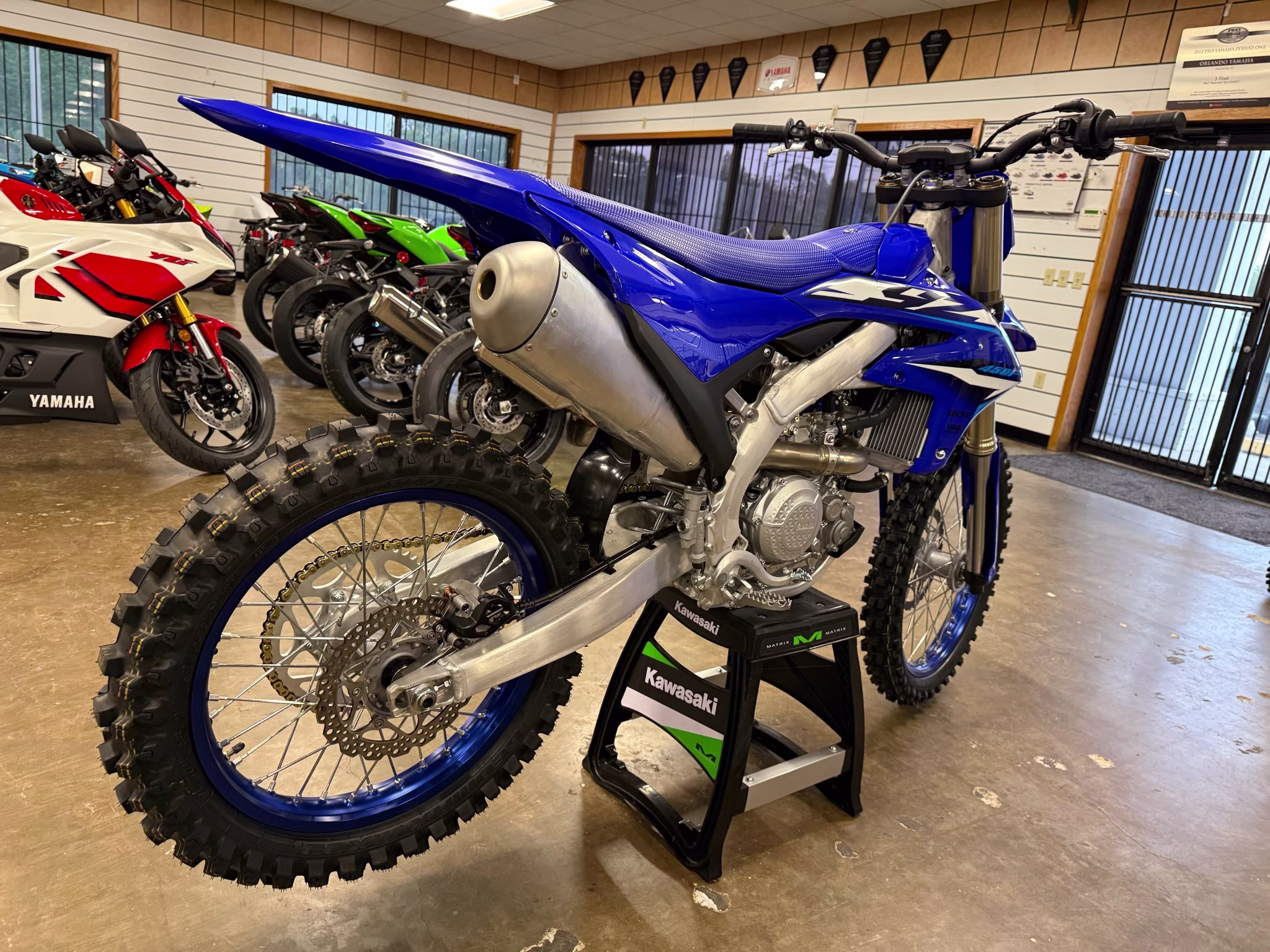 2026 Team Yamaha Blue Yamaha YZ450F Motorcycle