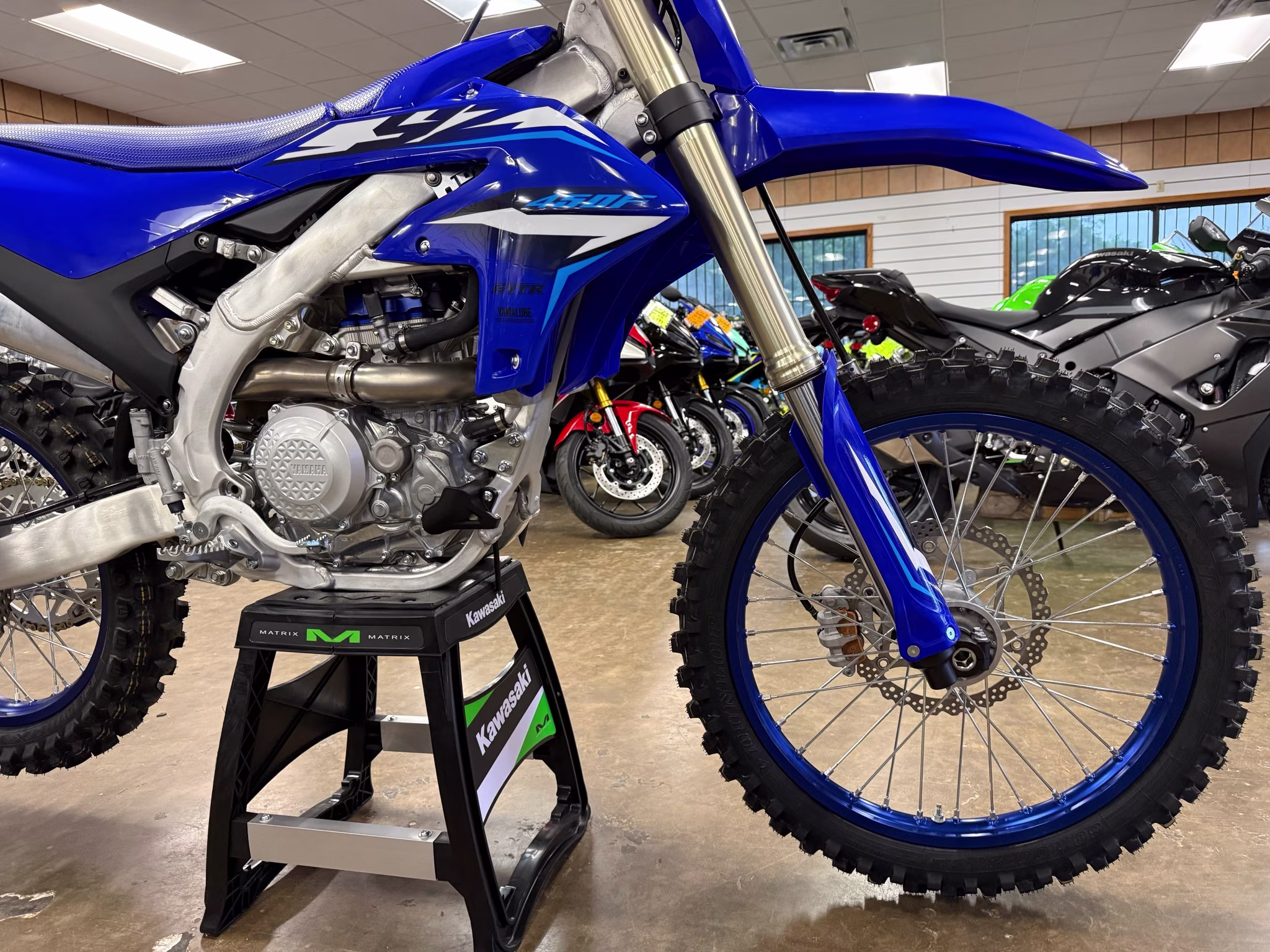 2026 Team Yamaha Blue Yamaha YZ450F Motorcycle