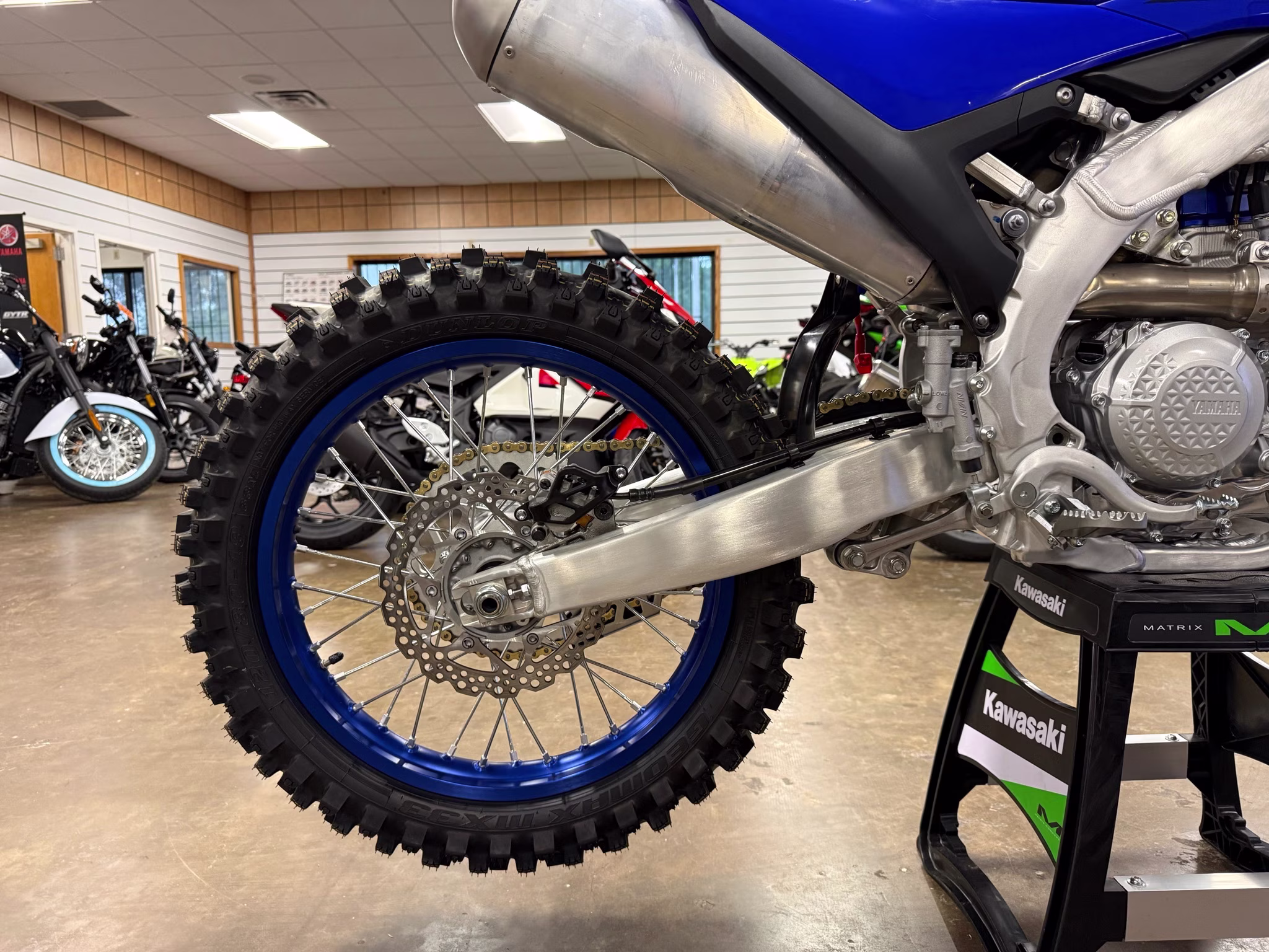 2026 Team Yamaha Blue Yamaha YZ450F Motorcycle