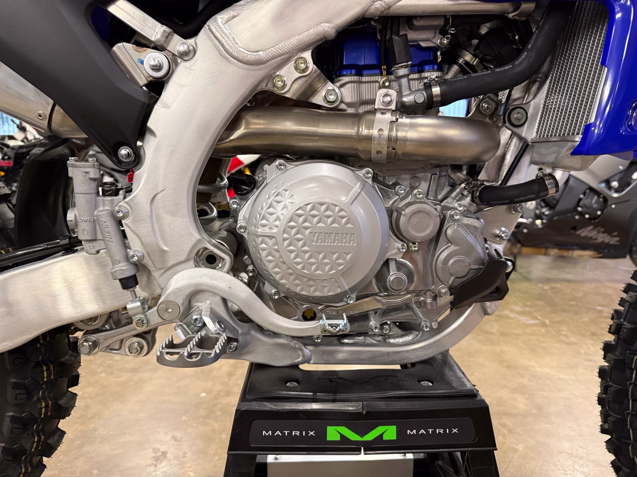 2026 Team Yamaha Blue Yamaha YZ450F Motorcycle