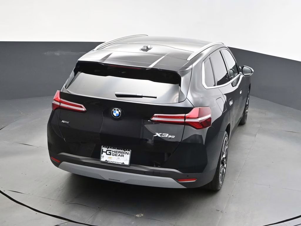 2025 Black Sapphire Metallic BMW X3 30 xDrive AWD SUV