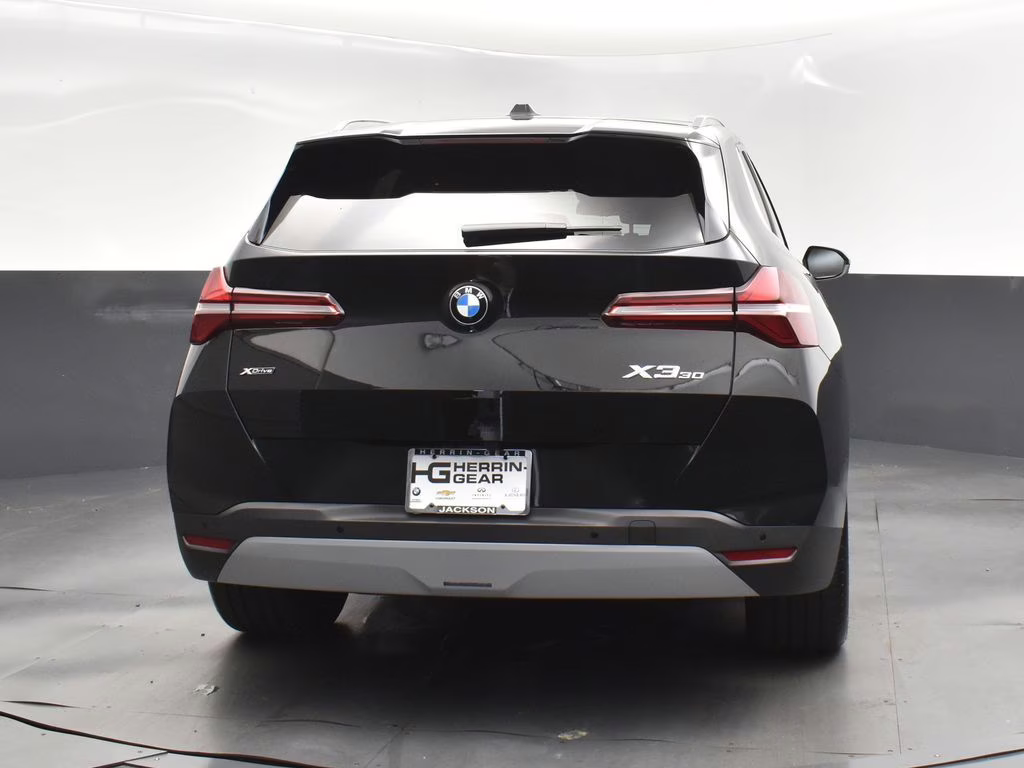 2025 Black Sapphire Metallic BMW X3 30 xDrive AWD SUV