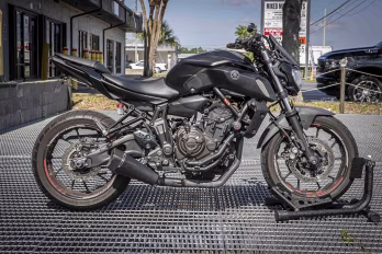 2020 Black Yamaha MT-07 Motorcycle
