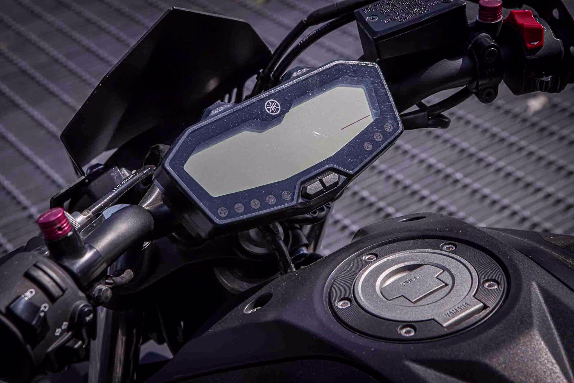 2020 Matte Raven Black Yamaha MT-07 Motorcycle