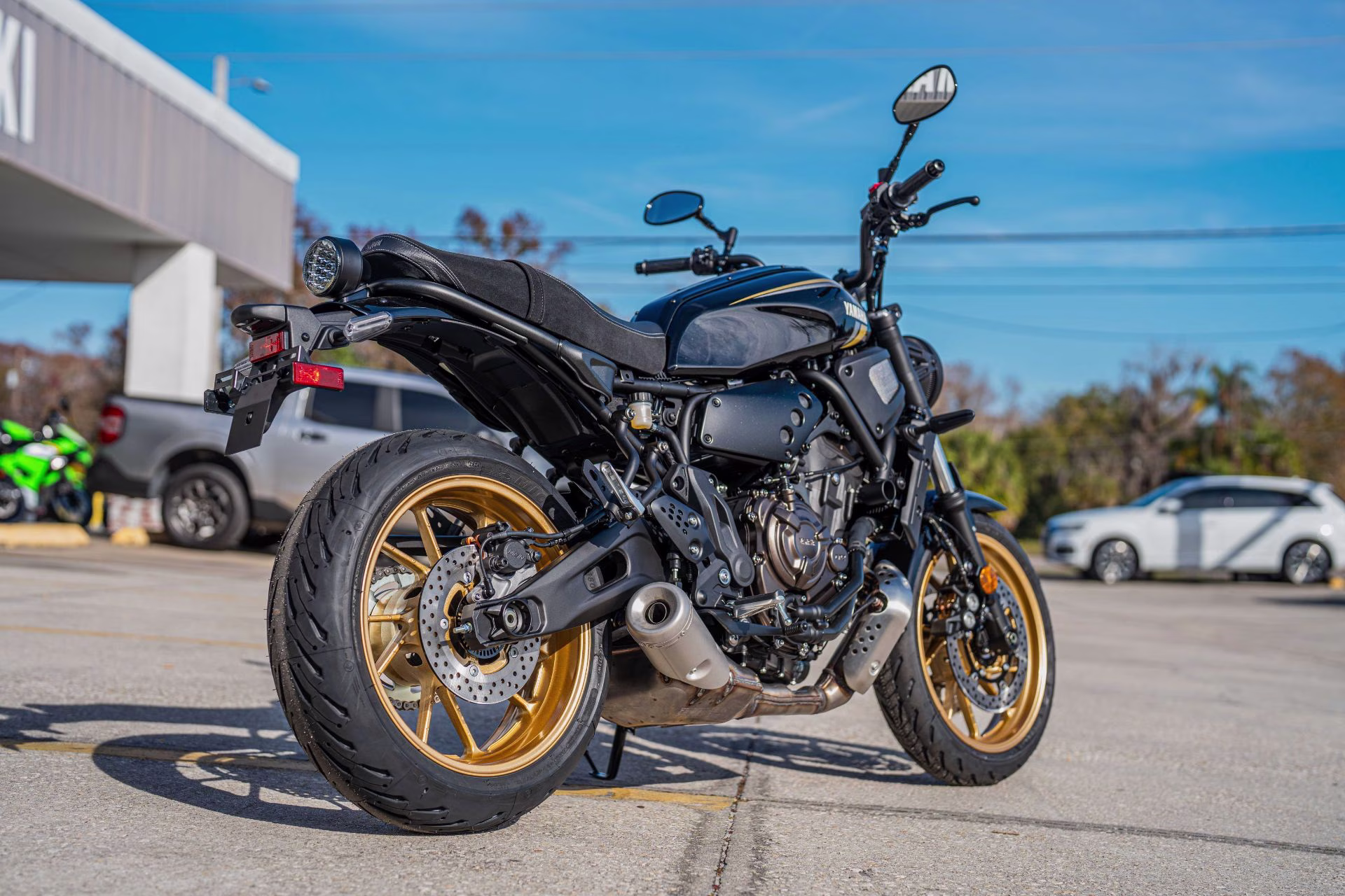 2025 Raven Yamaha XSR700 Motorcycle