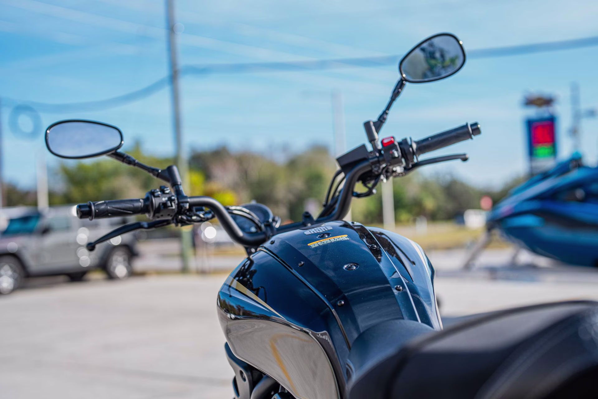 2025 Raven Yamaha XSR700 Motorcycle