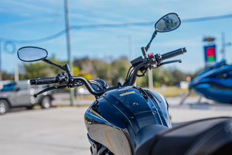 2025 Black Yamaha XSR700 Motorcycle
