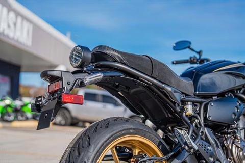 2025 Black Yamaha XSR700 Motorcycle
