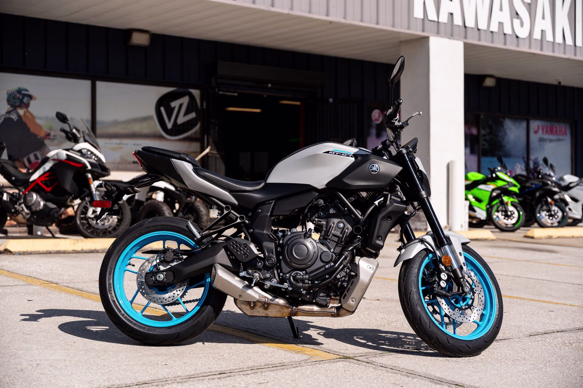 2026 Ice Storm Yamaha MT-07 Motorcycle