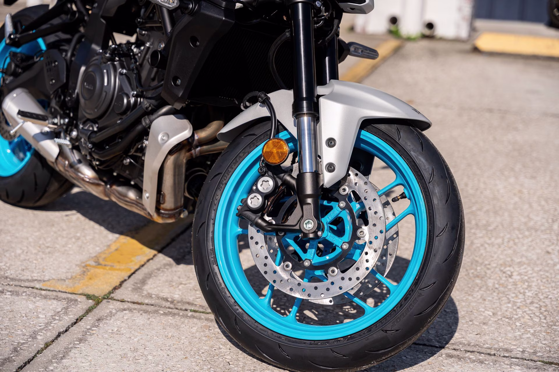 2026 Ice Storm Yamaha MT-07 Motorcycle