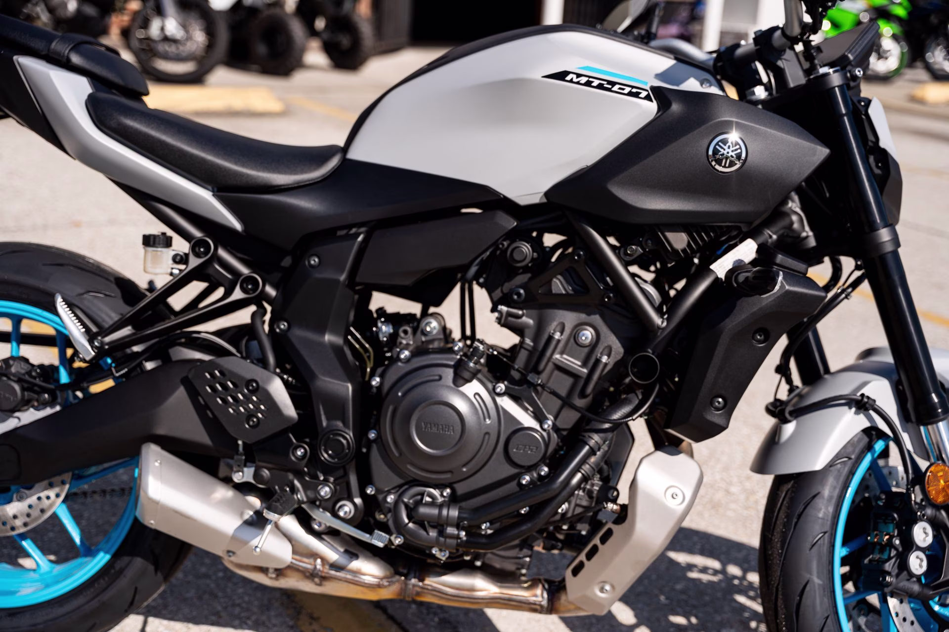 2026 Ice Storm Yamaha MT-07 Motorcycle