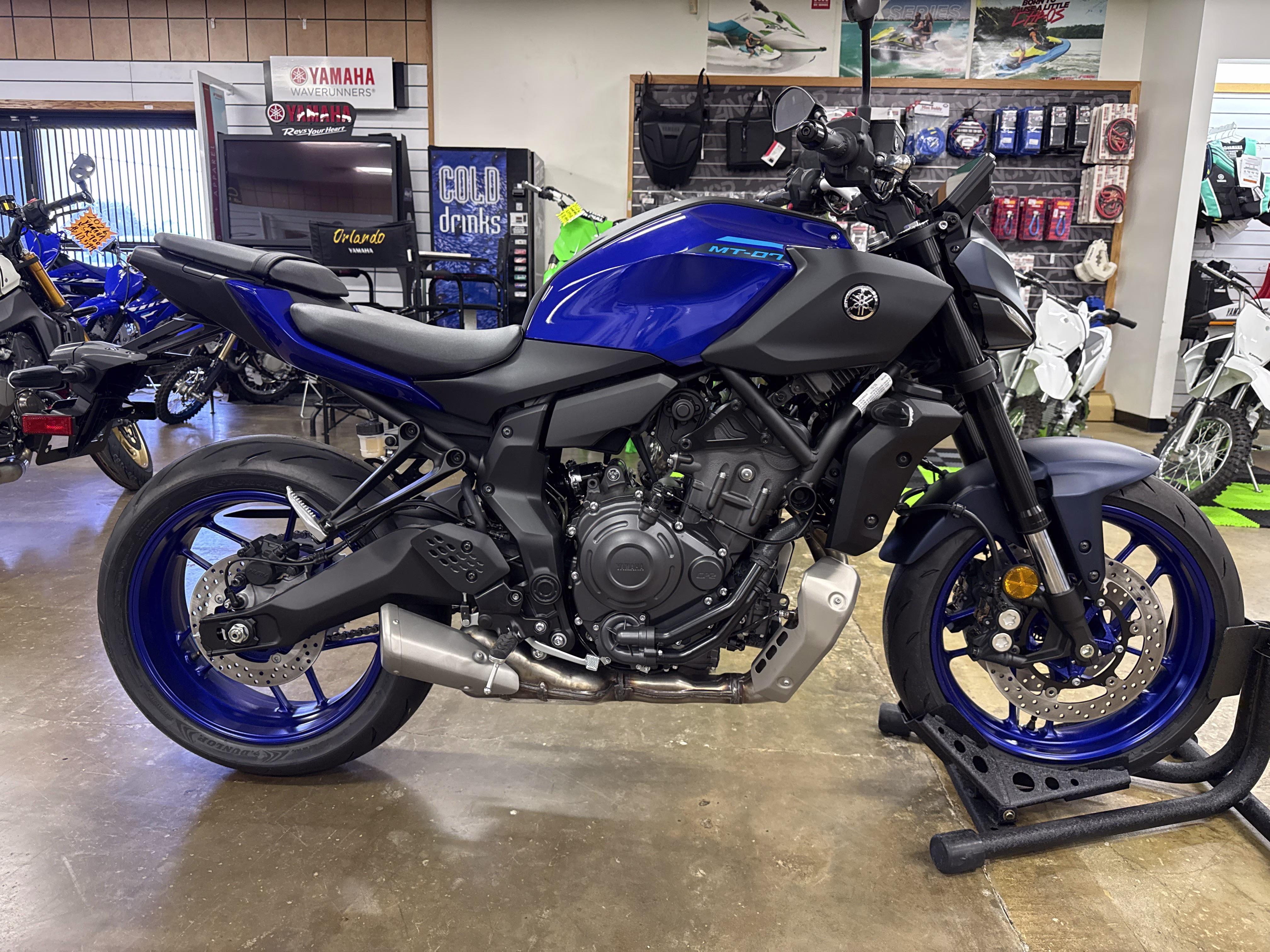 2026 Team Yamaha Blue Yamaha MT-07 Standard Motorcycle