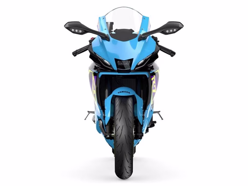 2026 Breaker Cyan / Raven Yamaha YZF-R7 Motorcycle