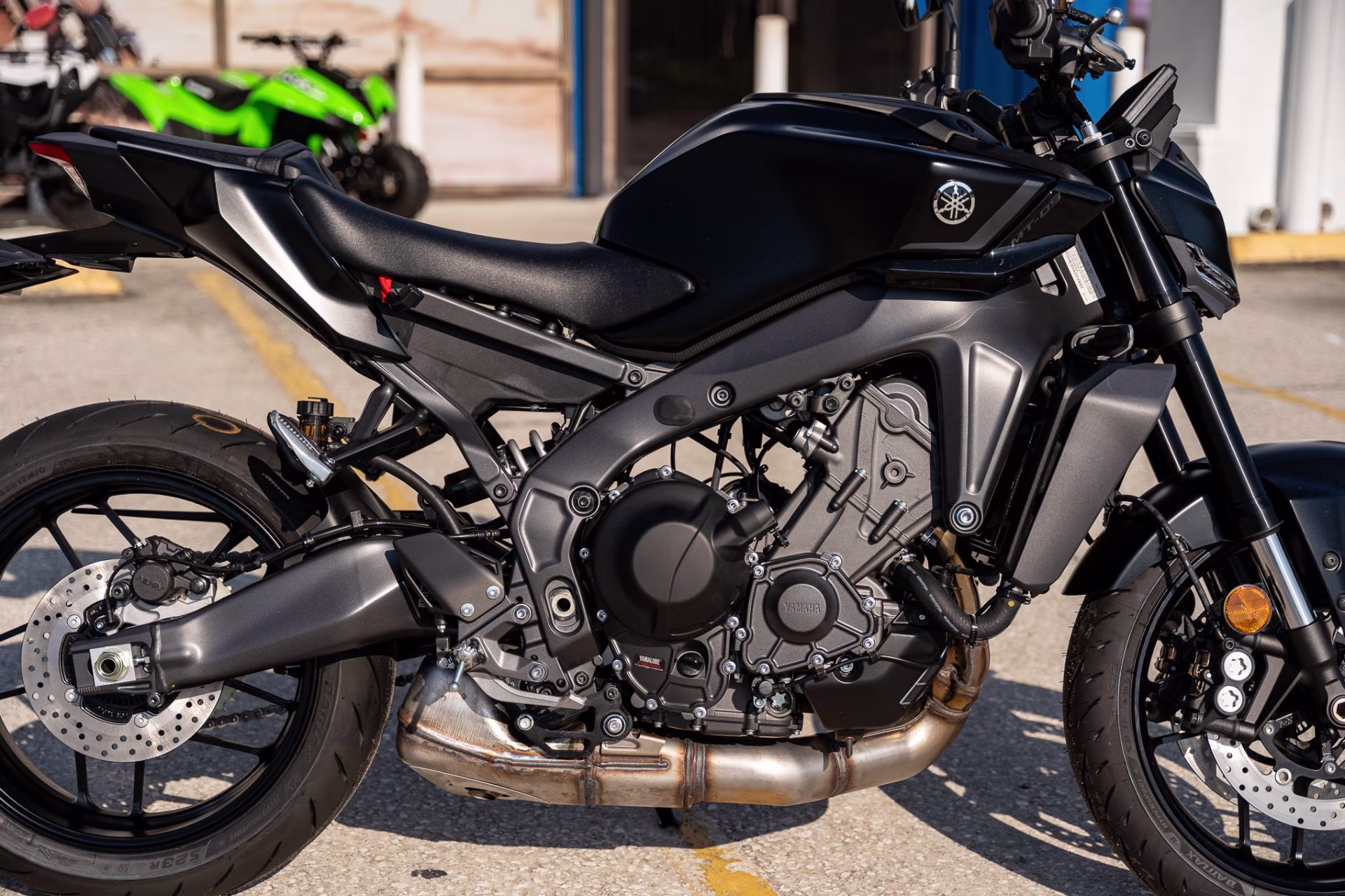 2026 Matte Raven Black Yamaha MT-09 Motorcycle