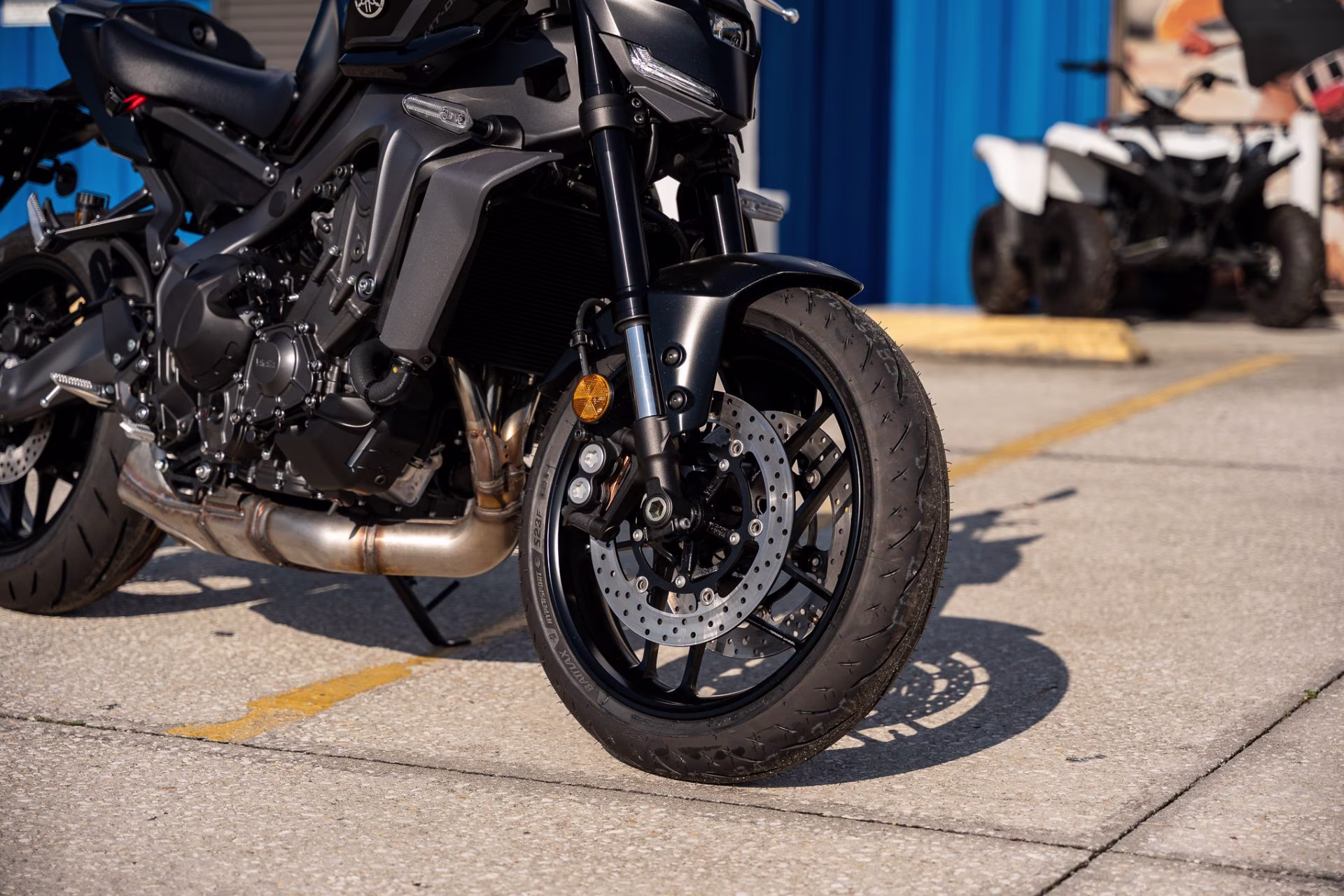 2026 Matte Raven Black Yamaha MT-09 Motorcycle