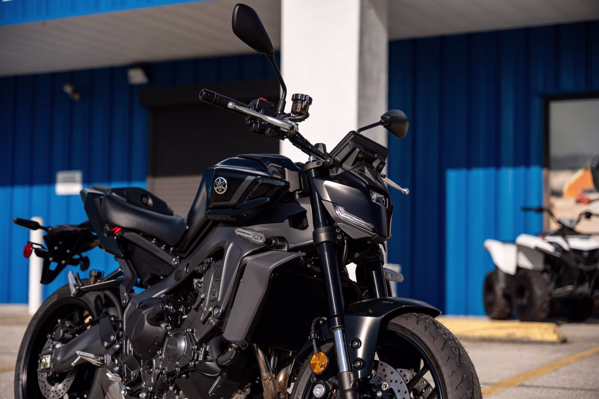 2026 Matte Raven Black Yamaha MT-09 Motorcycle