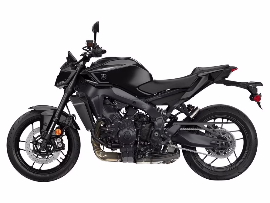 2026 Matte Raven Black Yamaha MT-09 Motorcycle
