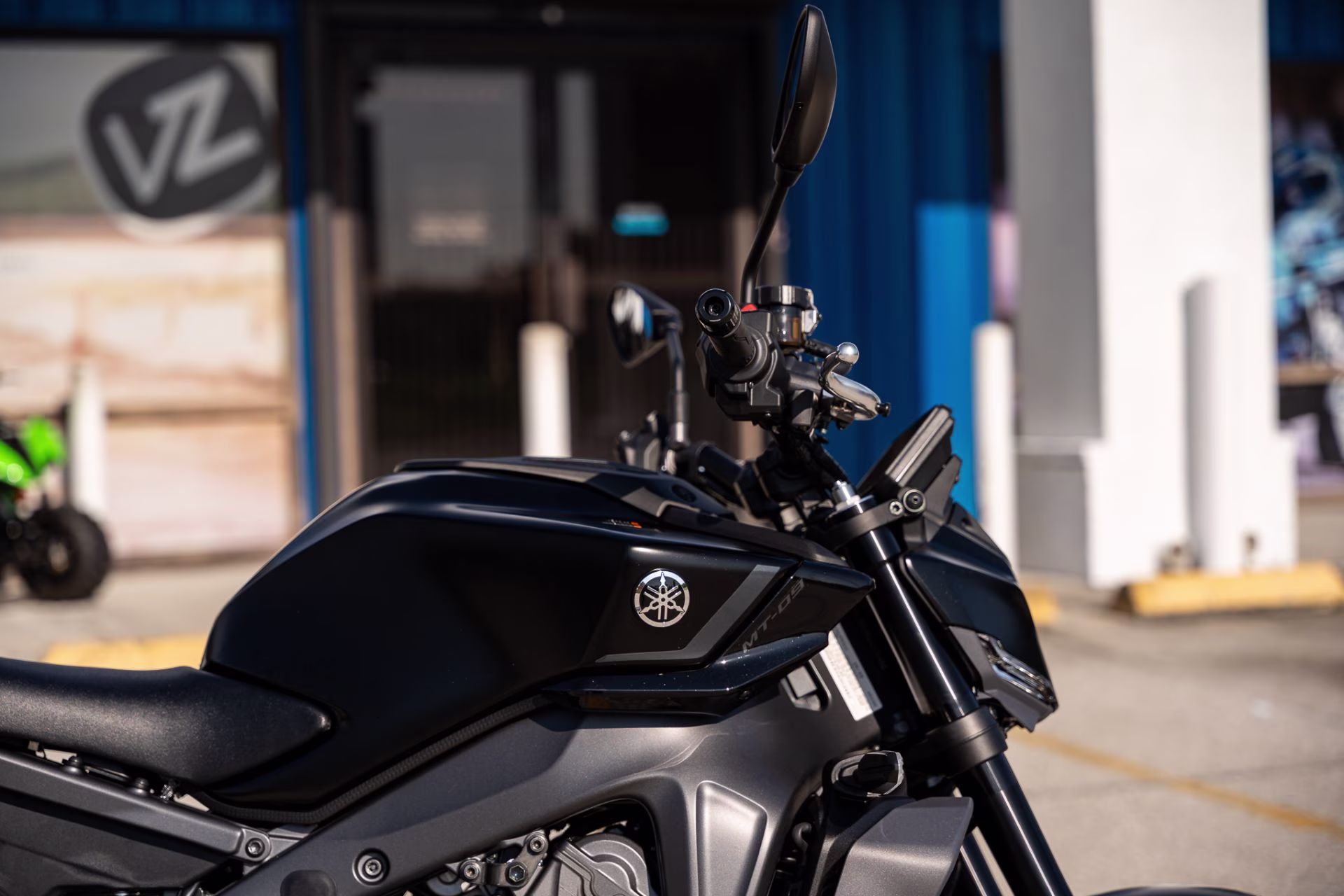 2026 Matte Raven Black Yamaha MT-09 Motorcycle