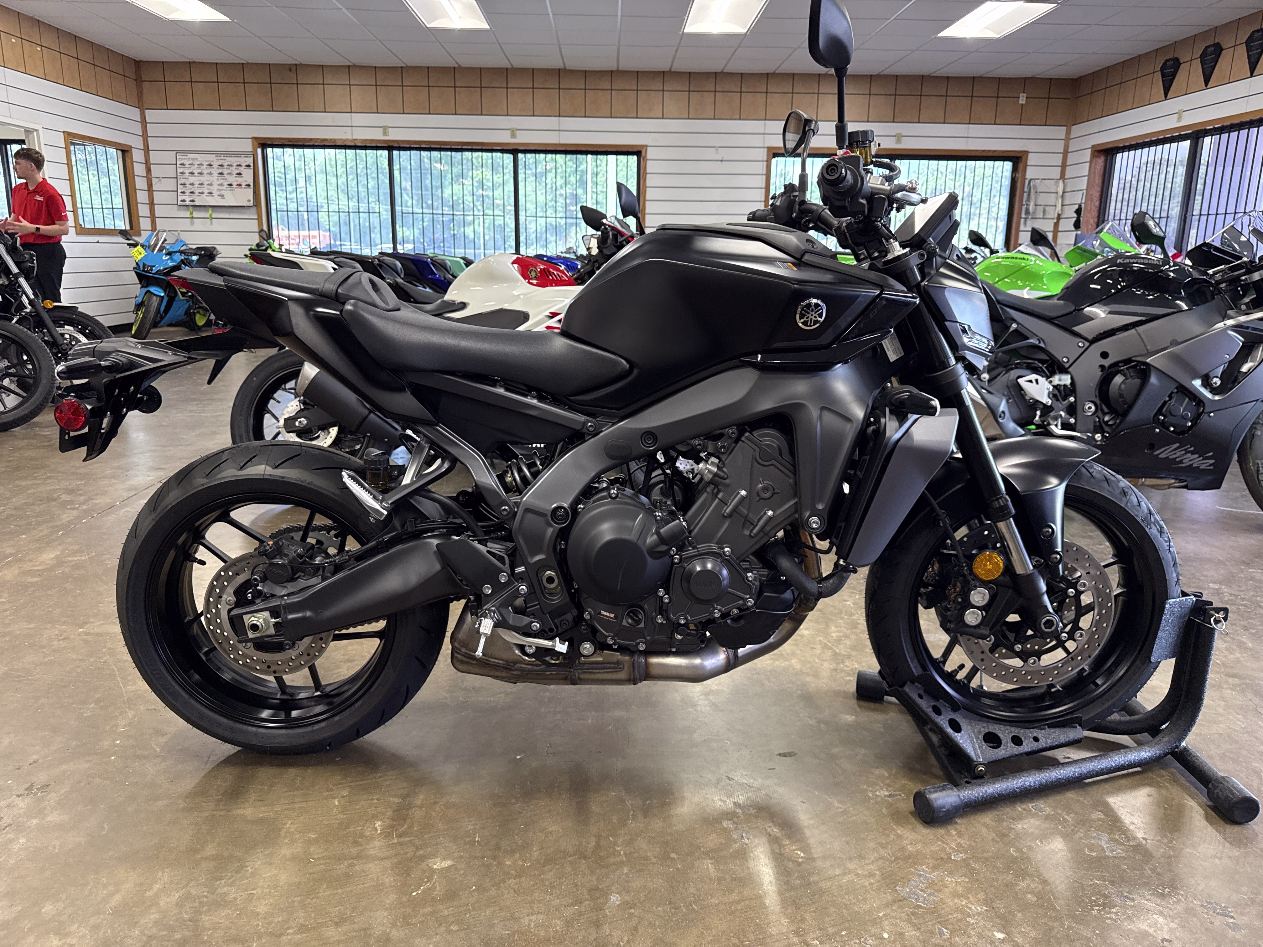 2026 Matte Raven Black Yamaha MT-09 Motorcycle