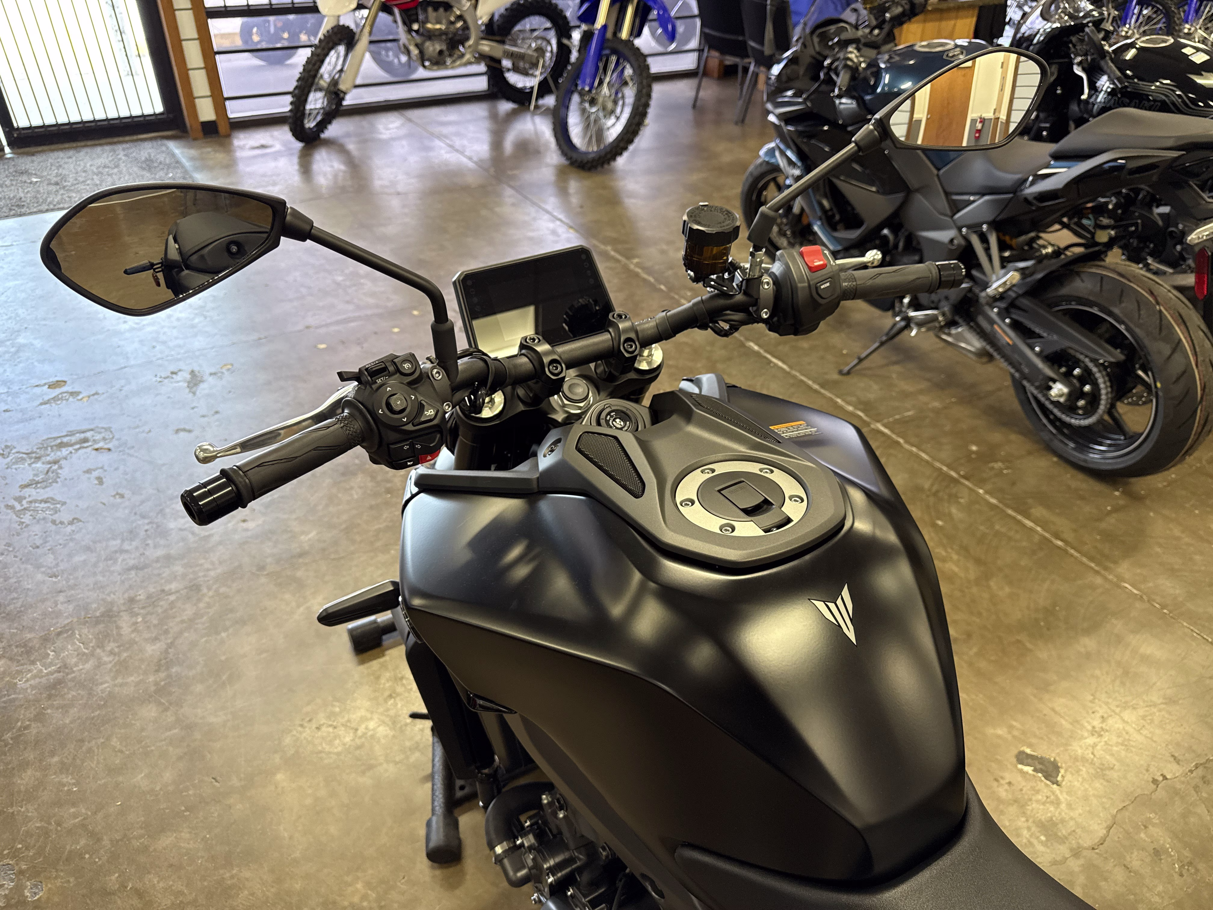 2026 Matte Raven Black Yamaha MT-09 Motorcycle