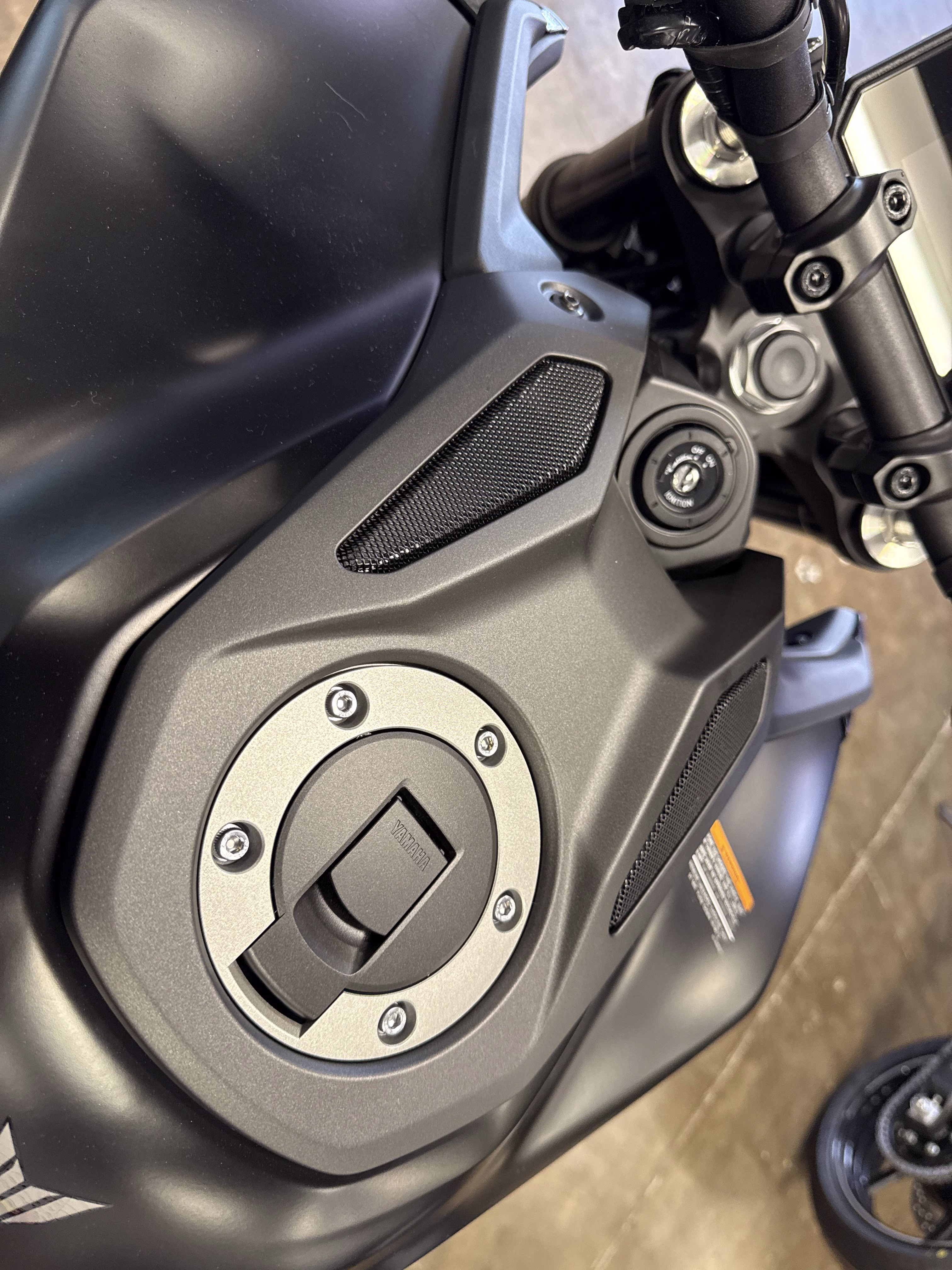 2026 Matte Raven Black Yamaha MT-09 Motorcycle