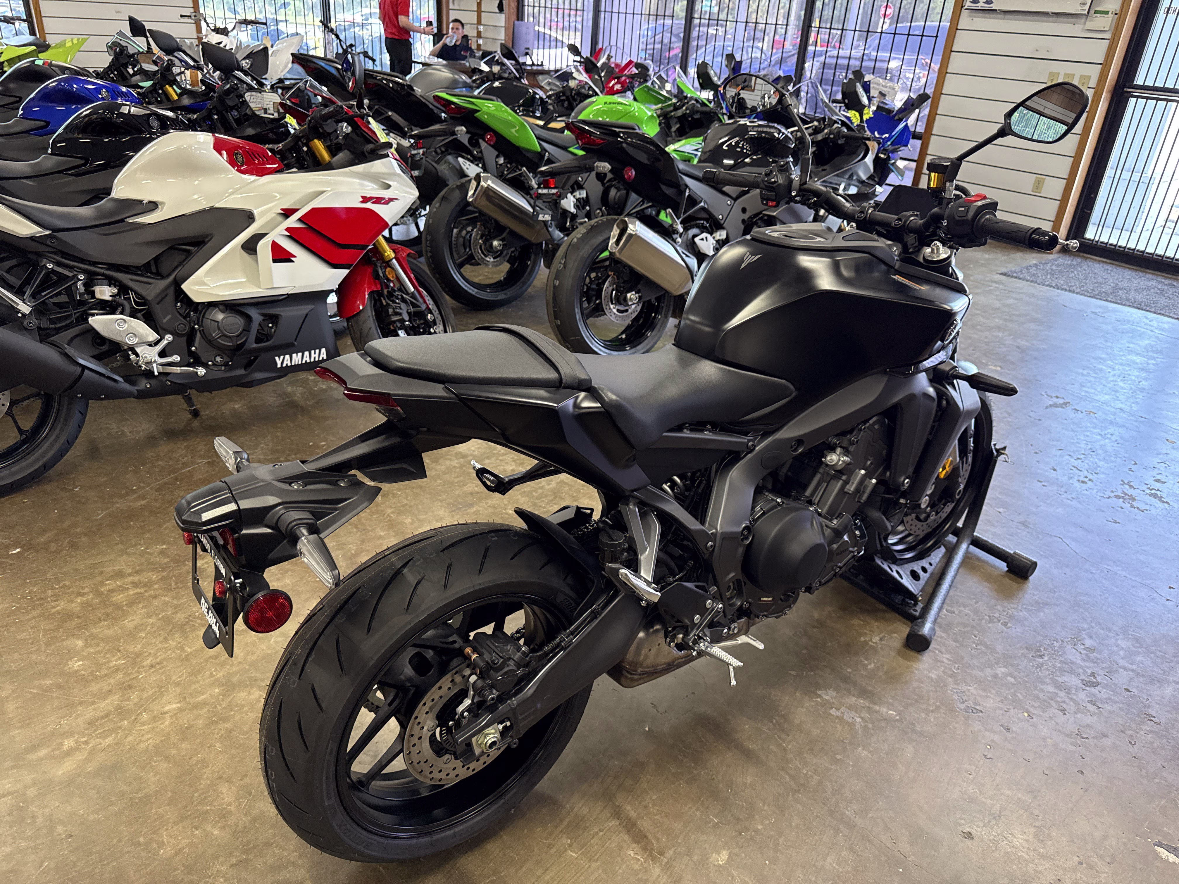 2026 Matte Raven Black Yamaha MT-09 Motorcycle