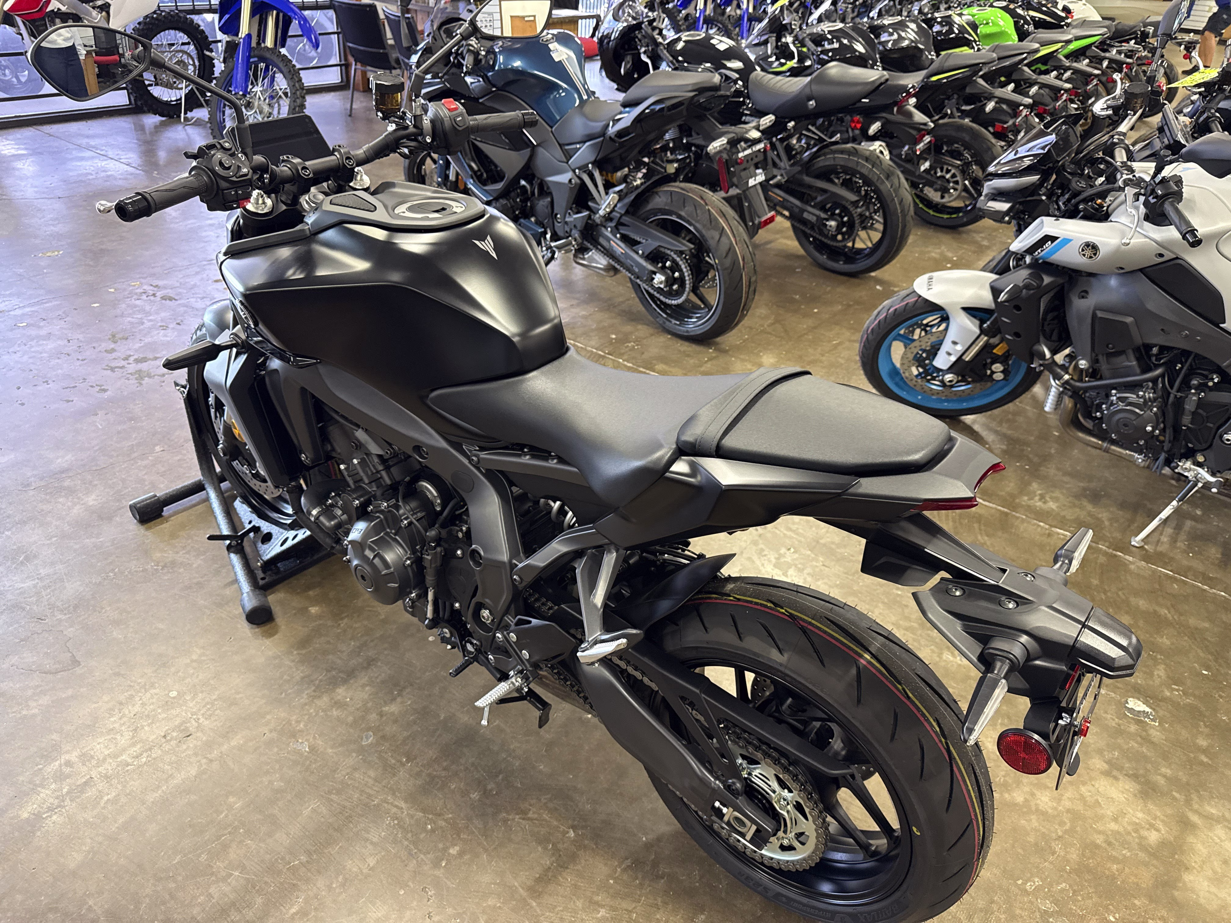 2026 Matte Raven Black Yamaha MT-09 Motorcycle