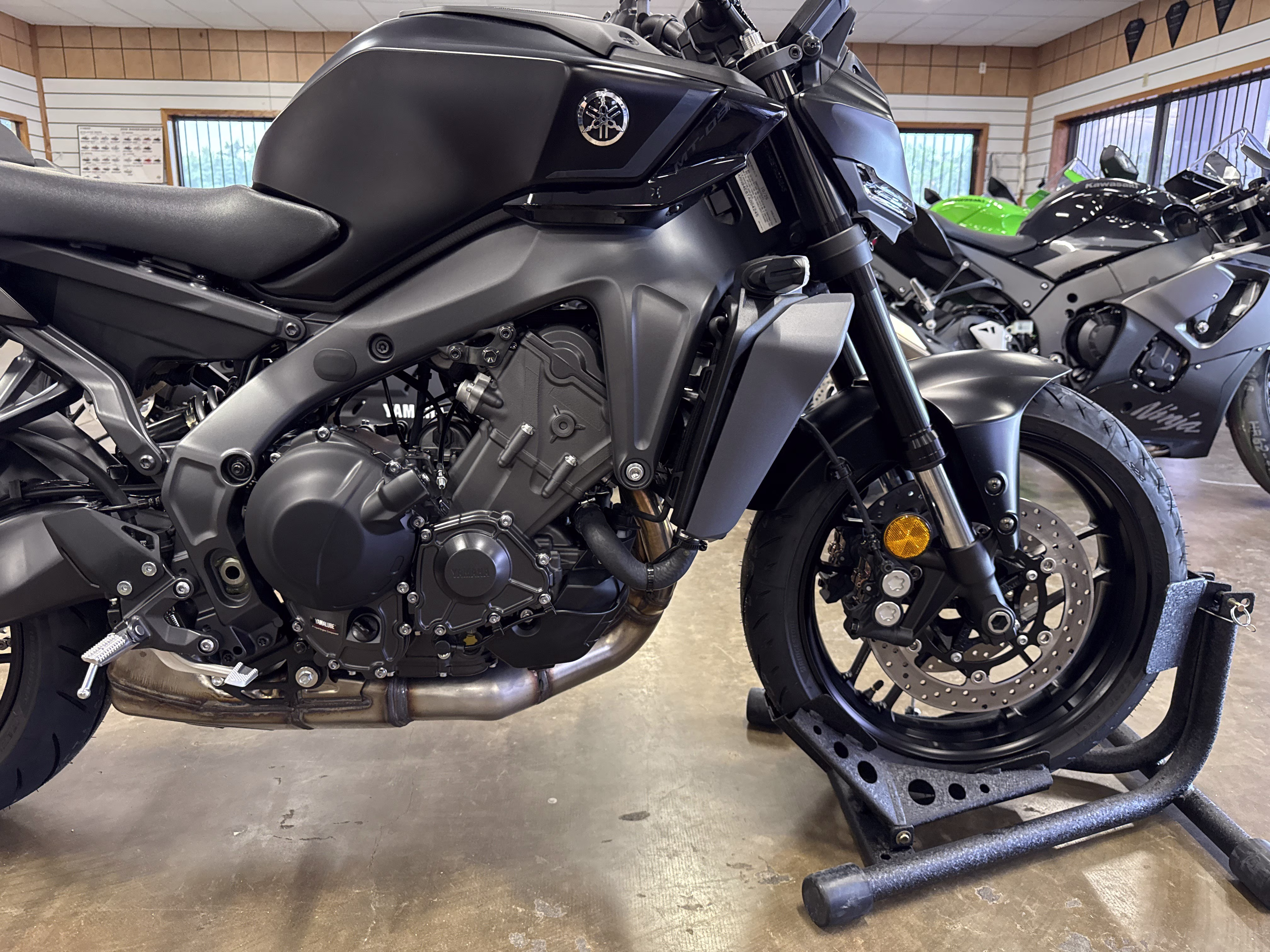2026 Matte Raven Black Yamaha MT-09 Motorcycle