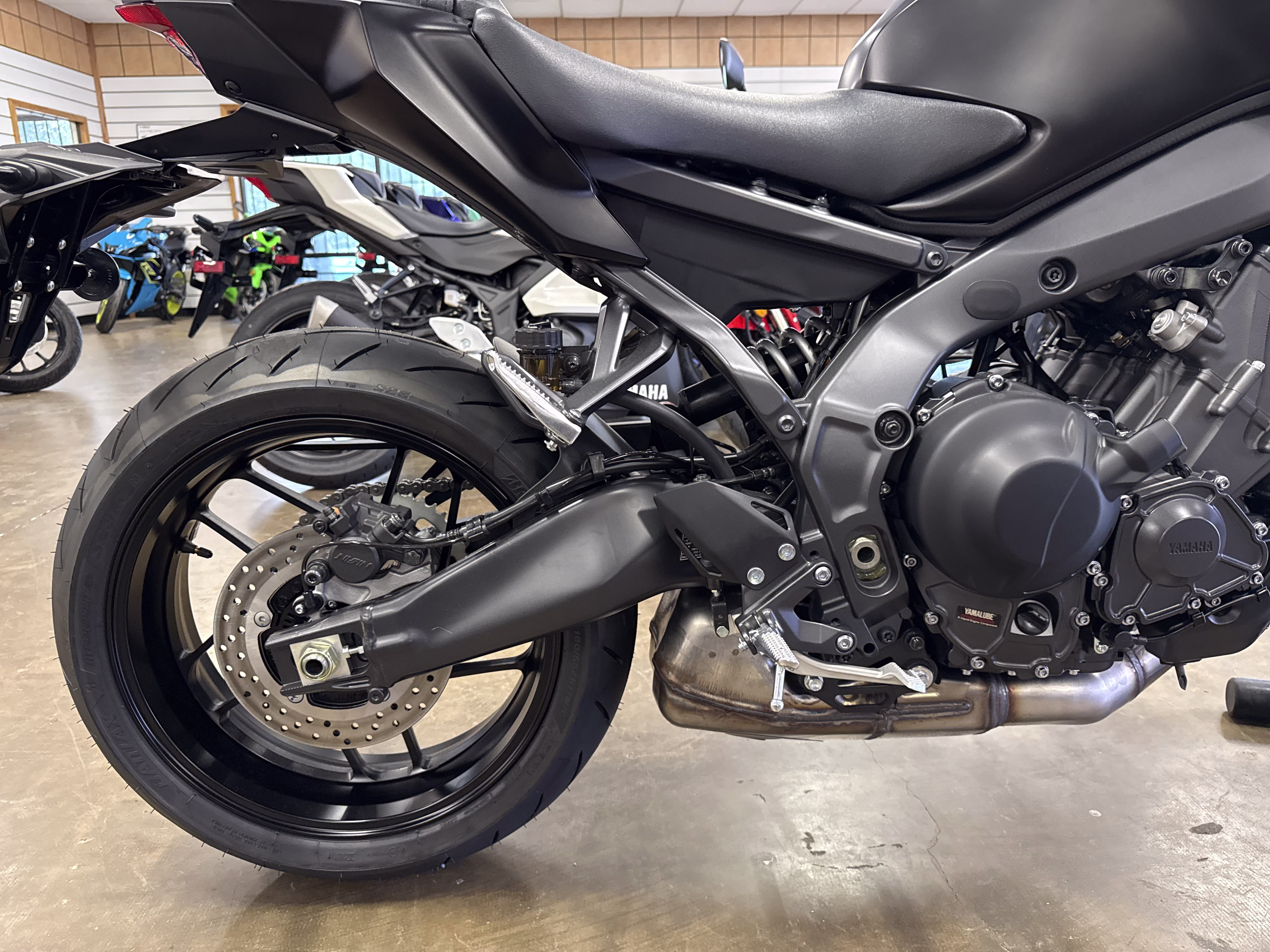 2026 Matte Raven Black Yamaha MT-09 Motorcycle