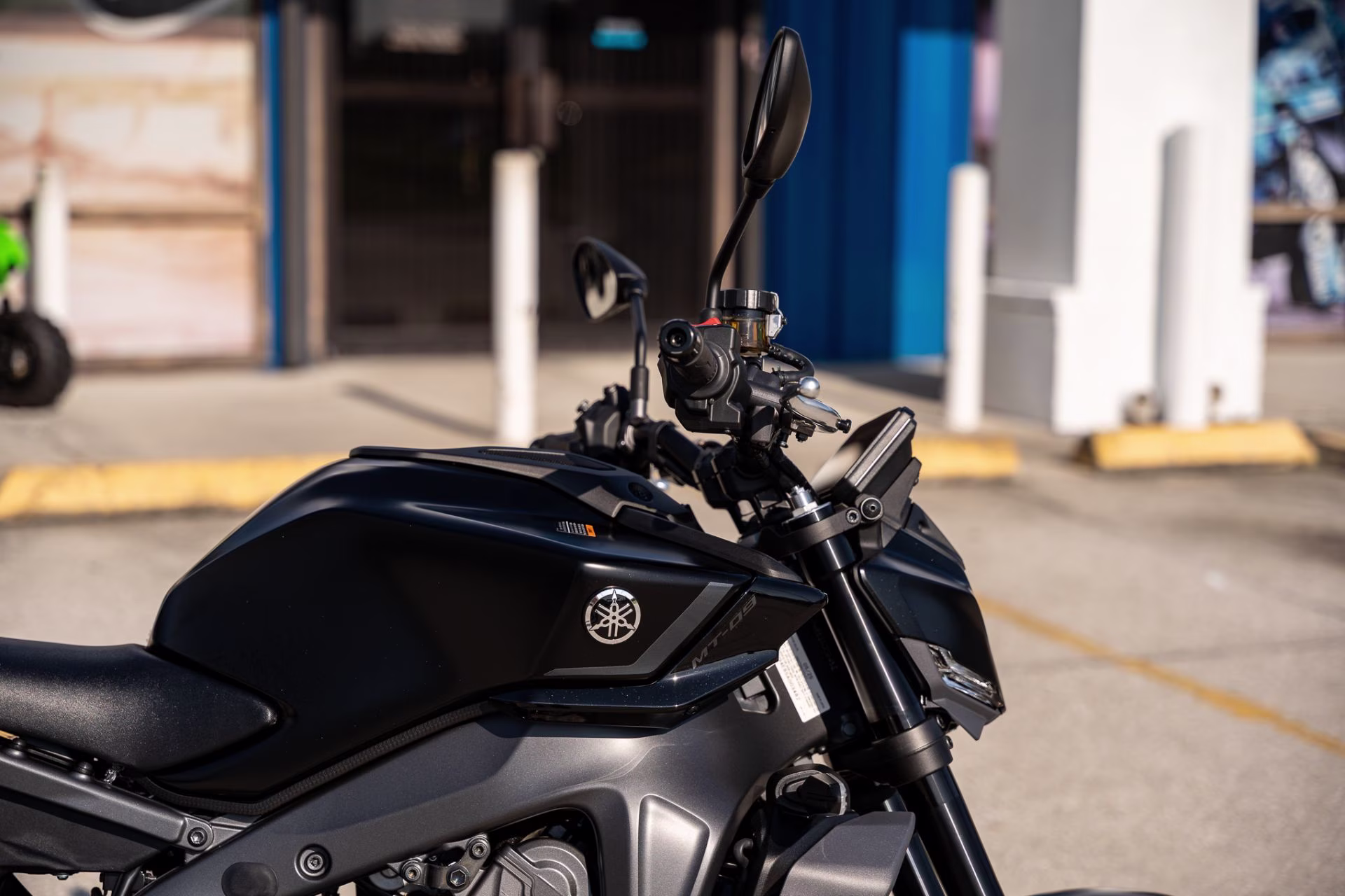 2026 Matte Raven Black Yamaha MT-09 Motorcycle