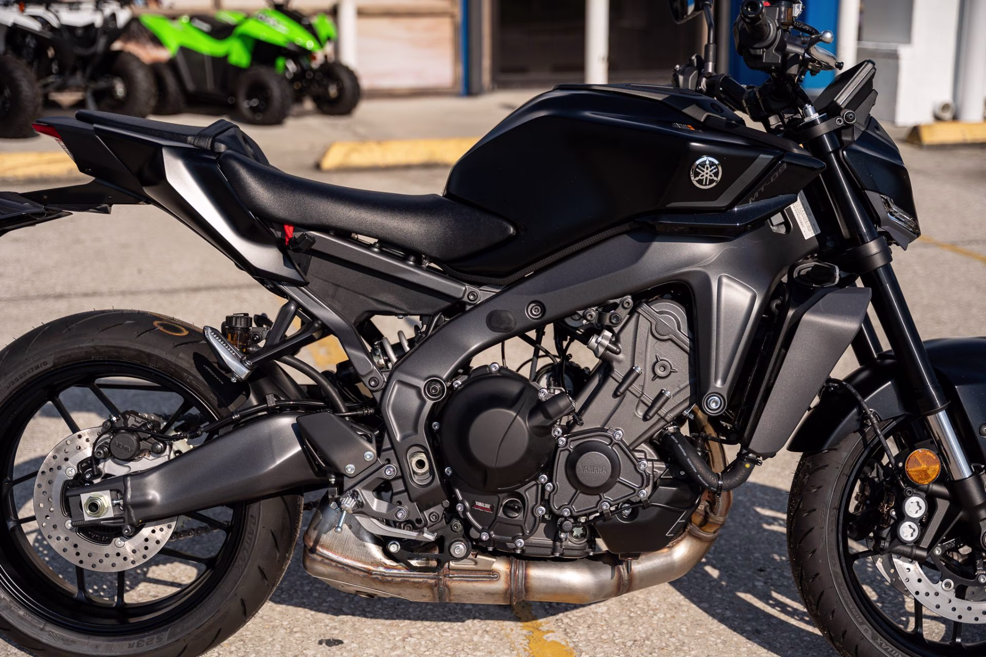 2026 Matte Raven Black Yamaha MT-09 Motorcycle