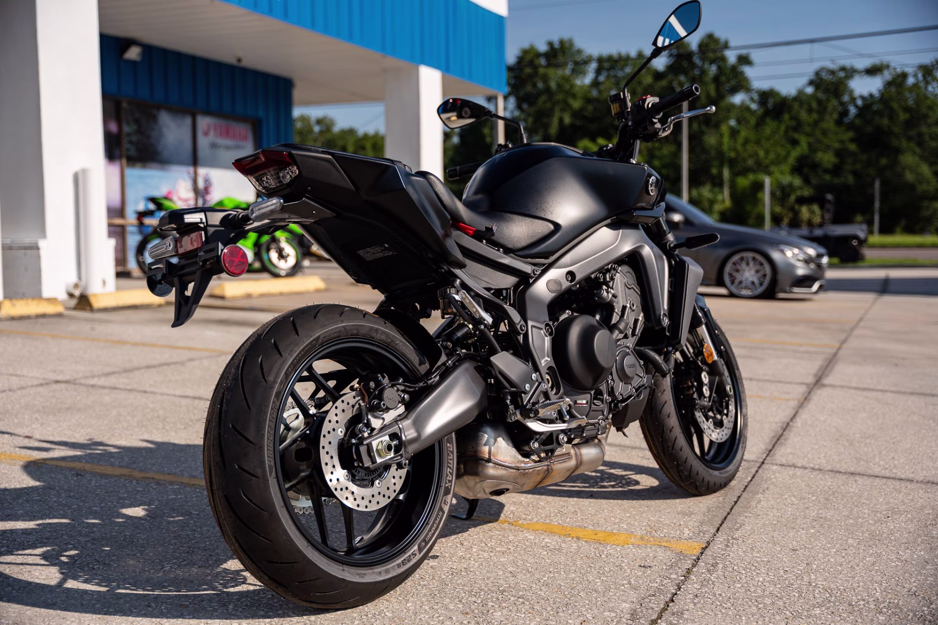 2026 Matte Raven Black Yamaha MT-09 Motorcycle