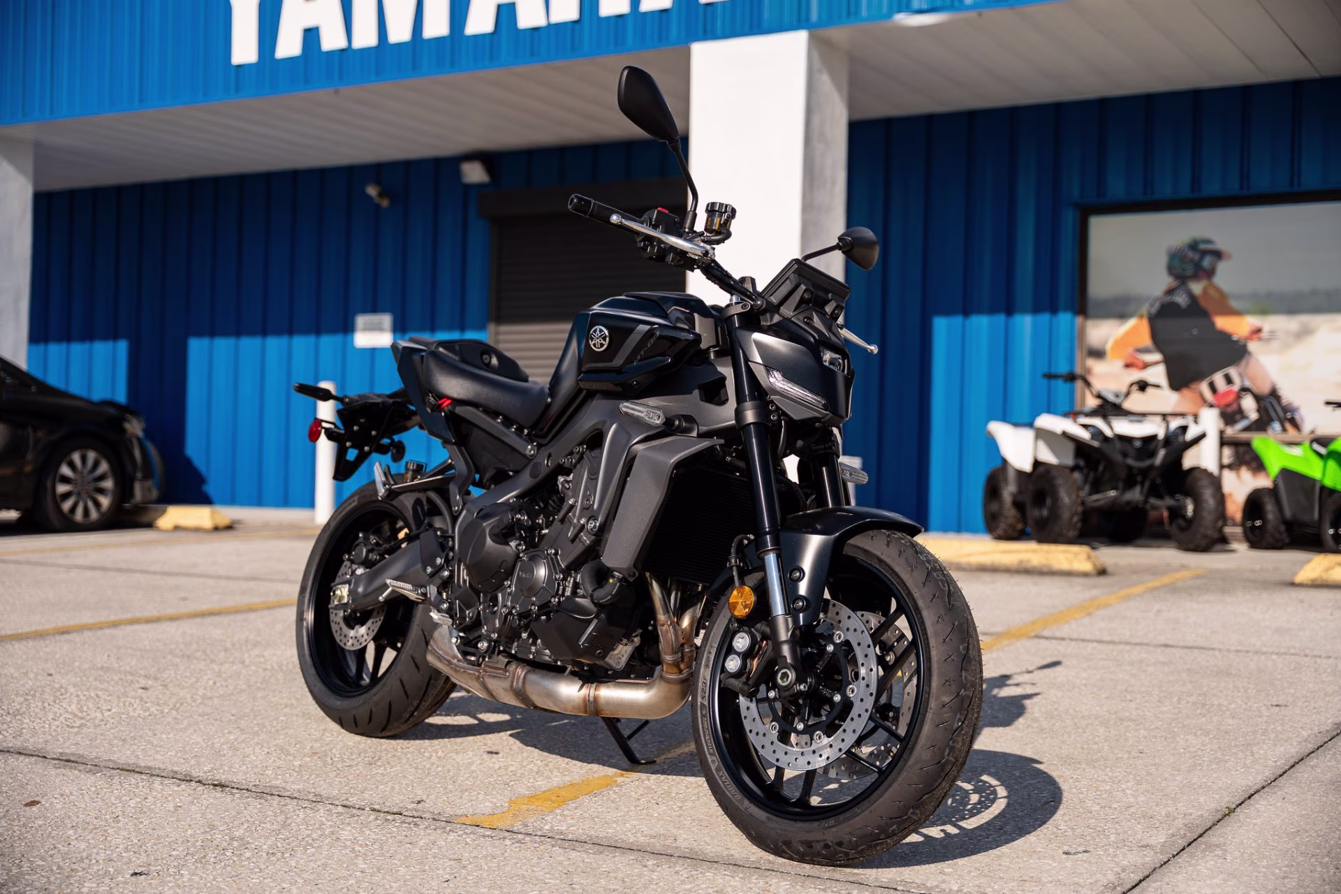 2026 Matte Raven Black Yamaha MT-09 Motorcycle