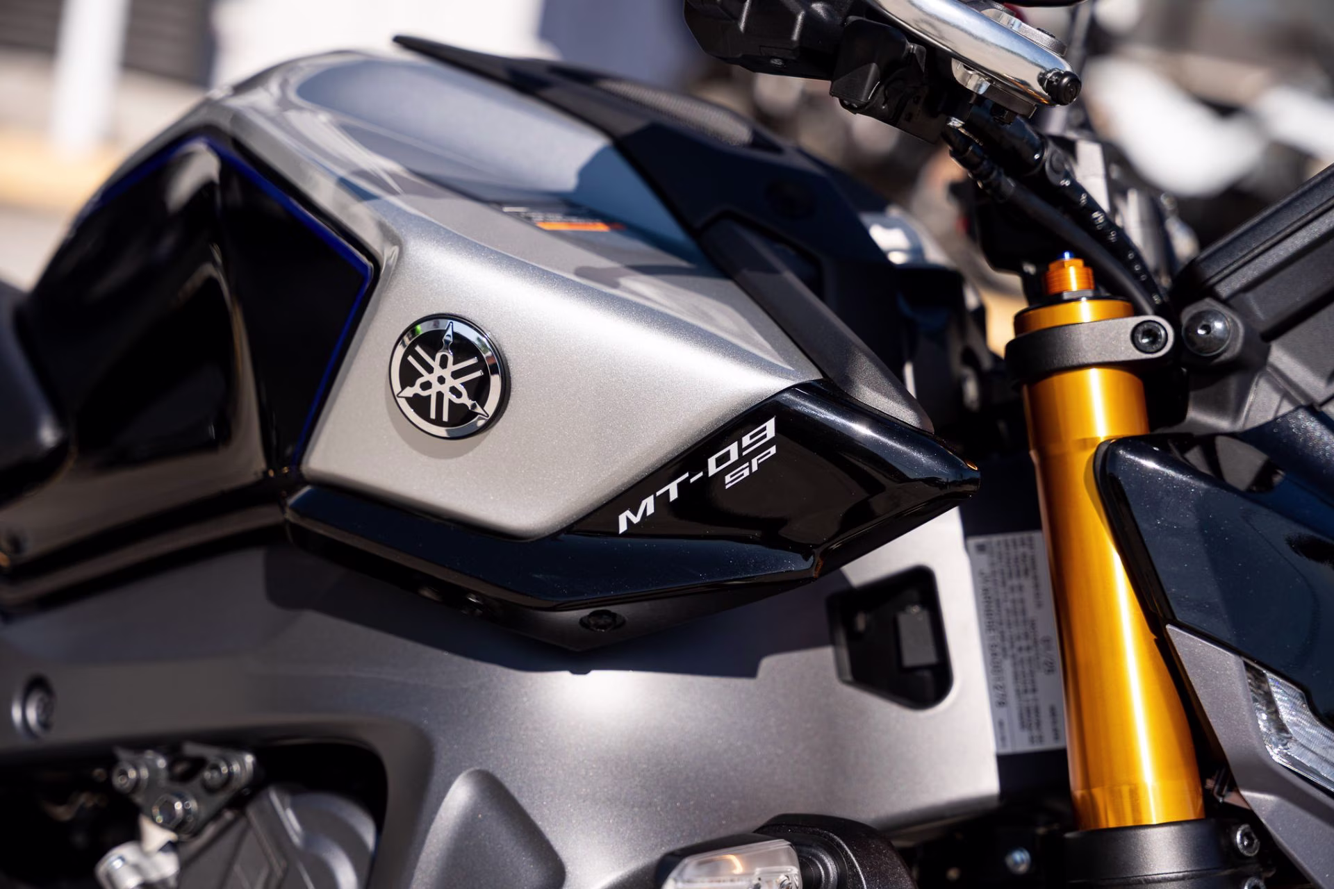 2026 Liquid Metal / Raven Yamaha MT-09 SP Motorcycle